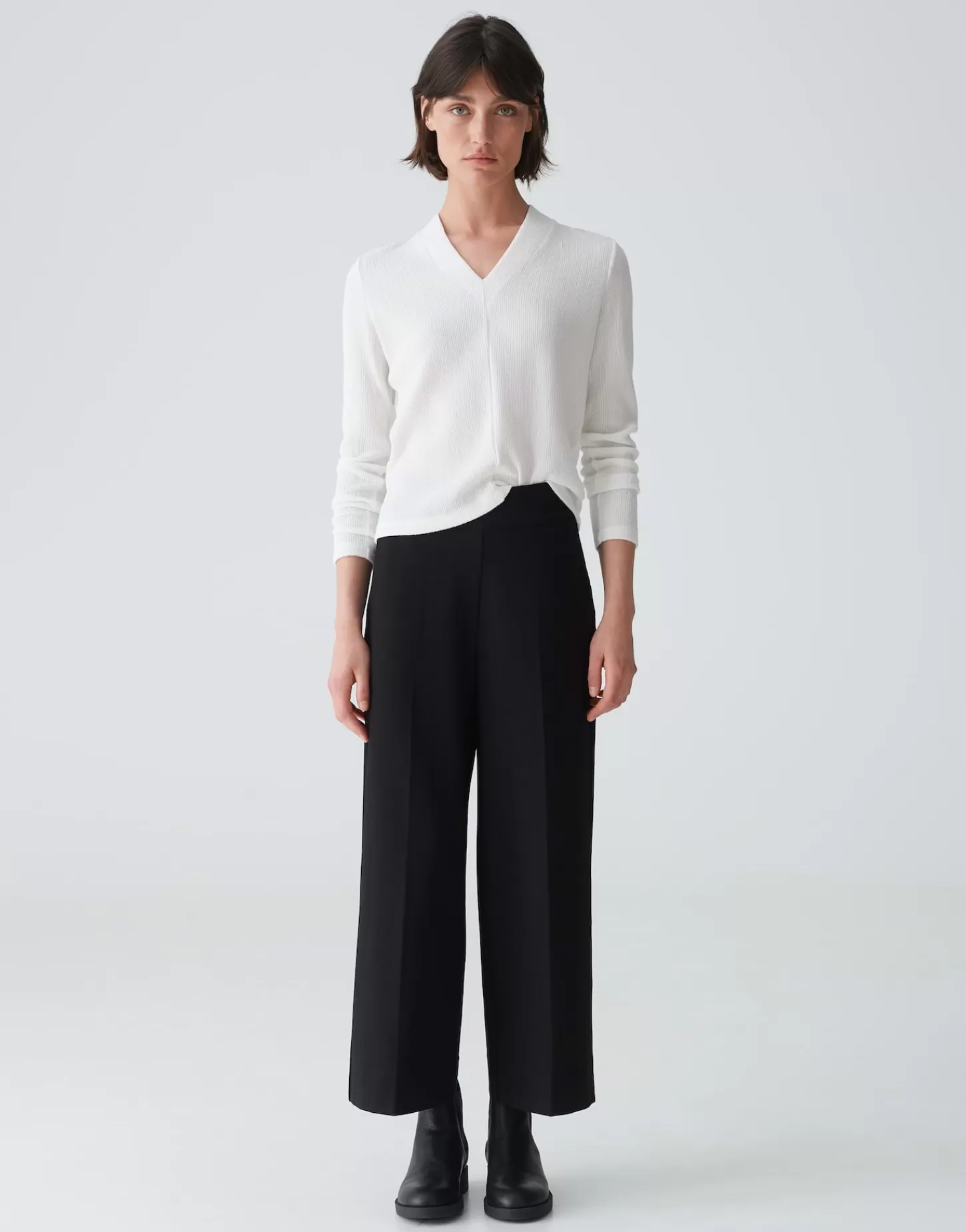 DAMES OPUS Shirt Met V-hals Sujessi Wit Online Bestellen