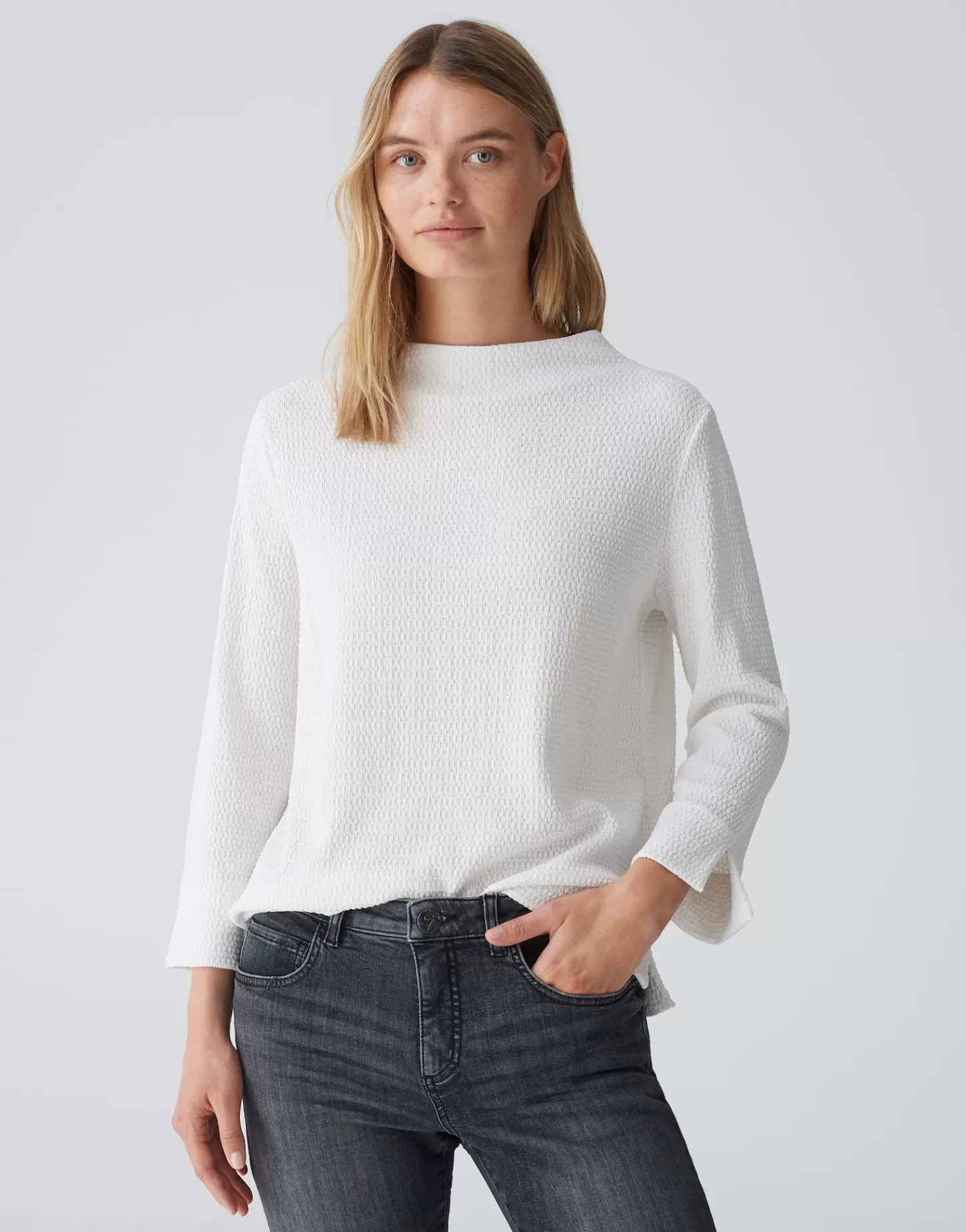 DAMES OPUS Shirt Suwen Wit Online Bestellen
