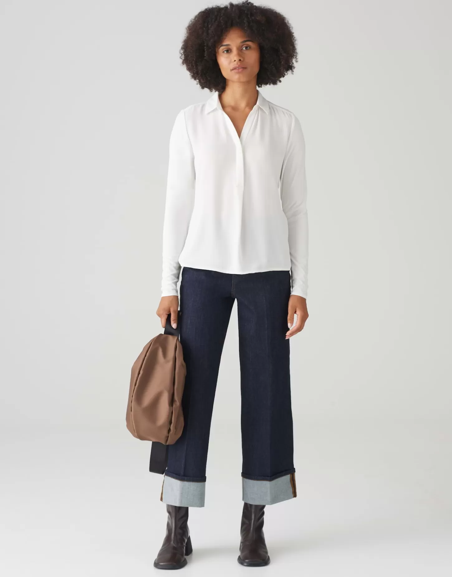DAMES OPUS Shirtblouse Frera Wit Online Bestellen
