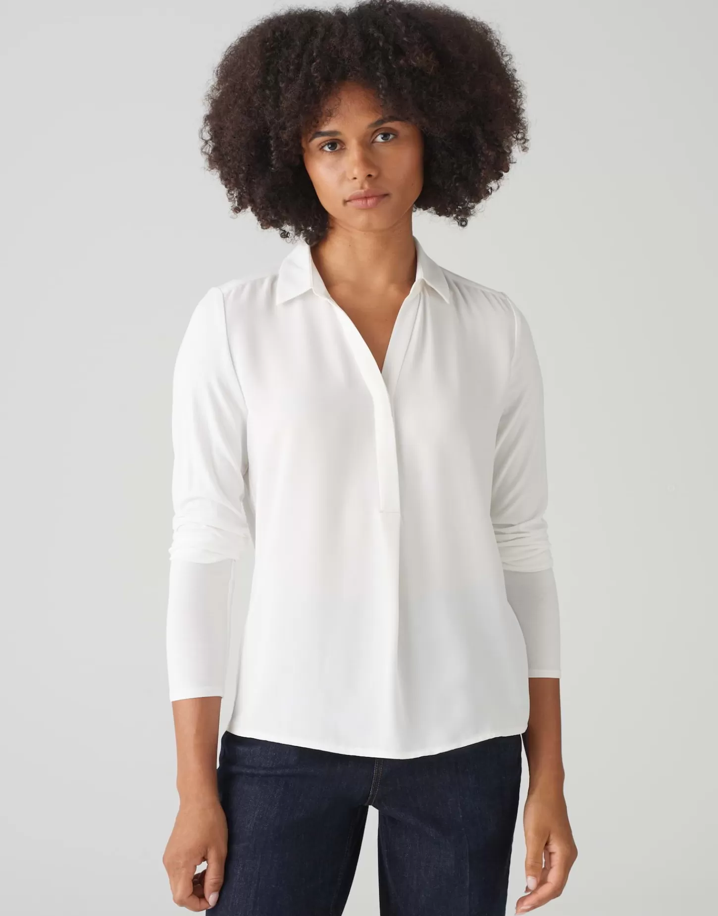DAMES OPUS Shirtblouse Frera Wit Online Bestellen