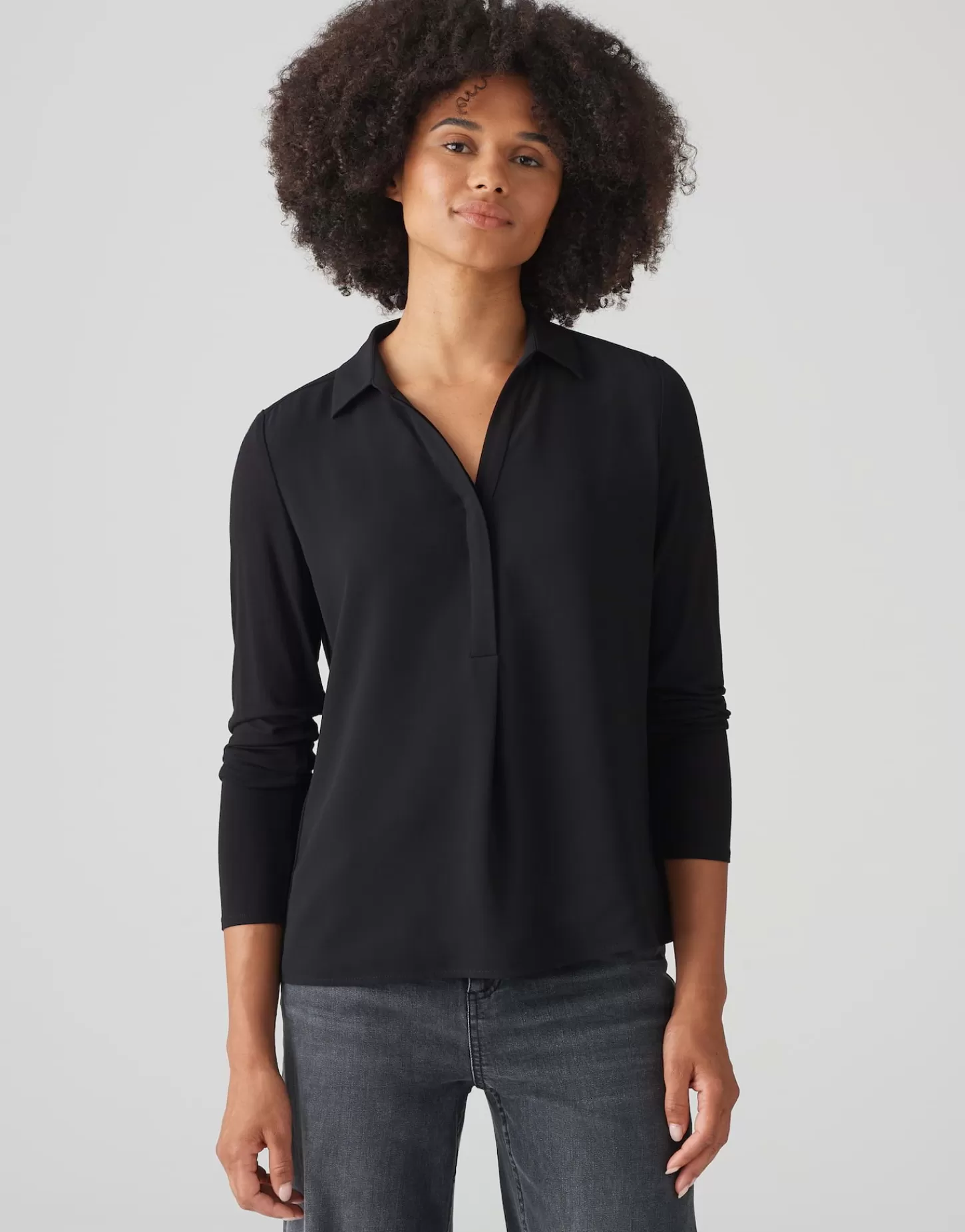 DAMES OPUS Shirtblouse Frera Zwart Online Bestellen