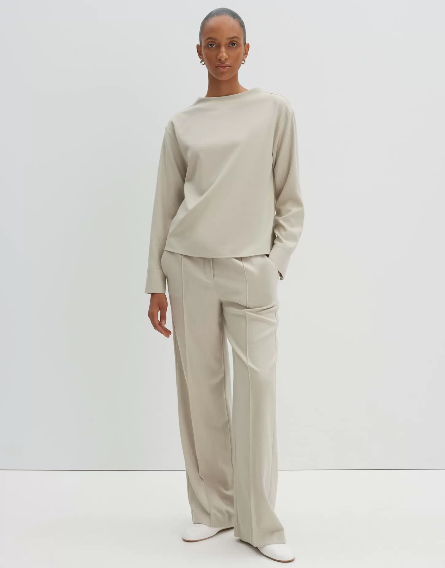 DAMES OPUS Shirtblouse Zalene Beige Online Bestellen