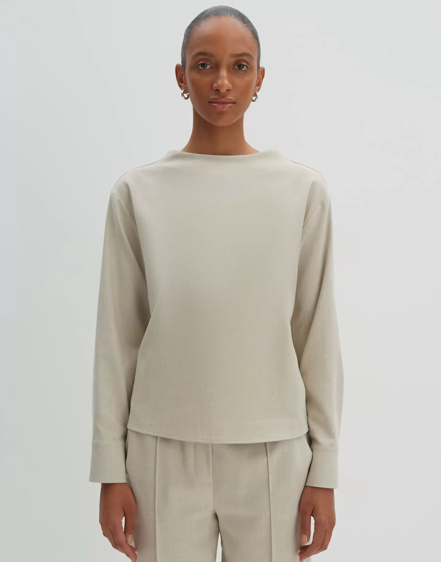 DAMES OPUS Shirtblouse Zalene Beige Online Bestellen