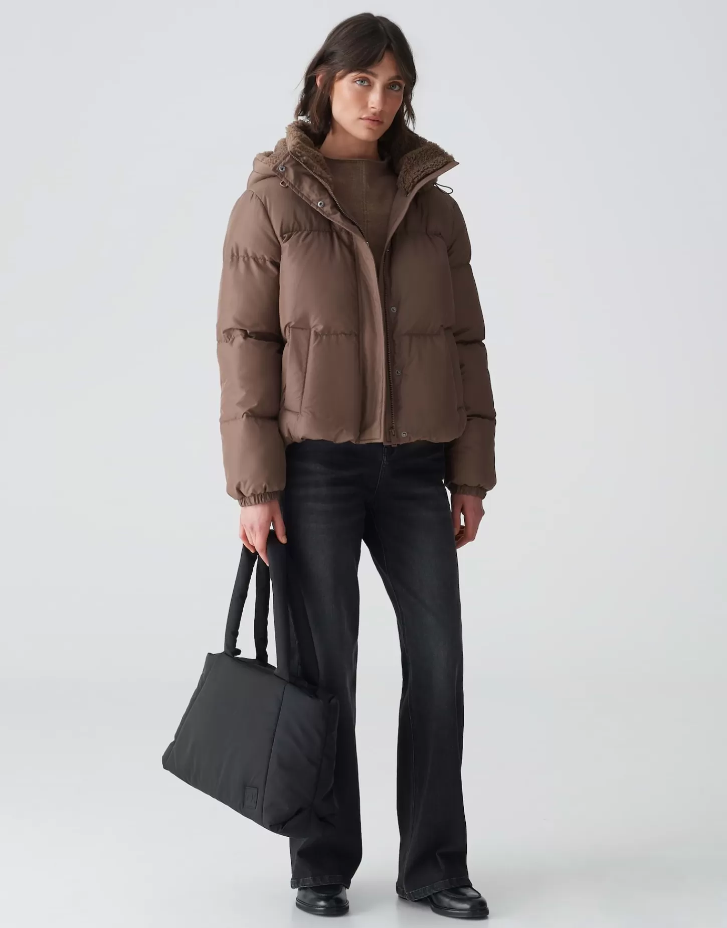 DAMES OPUS Shopper Apillo Bag Zwart Online Bestellen