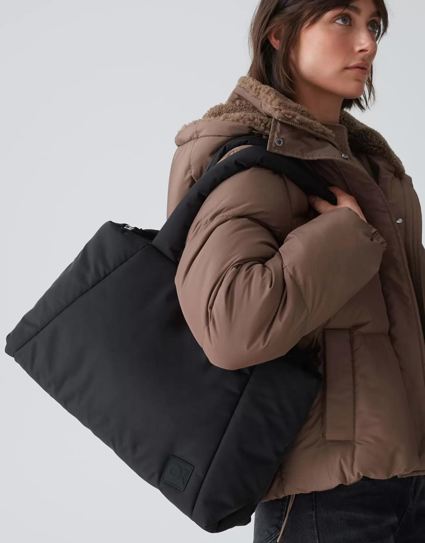 DAMES OPUS Shopper Apillo Bag Zwart Online Bestellen