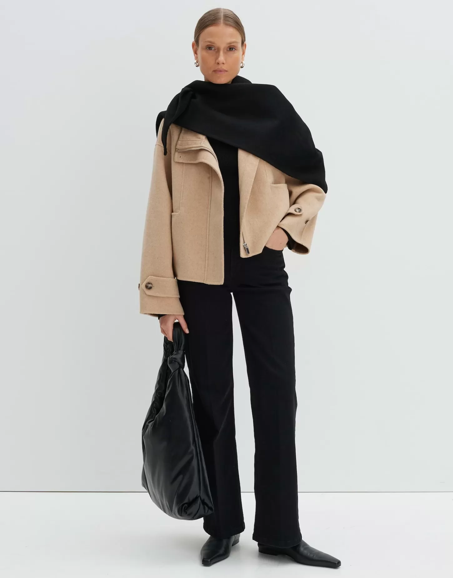 DAMES OPUS Shopper Belonda Bag Zwart Online Bestellen