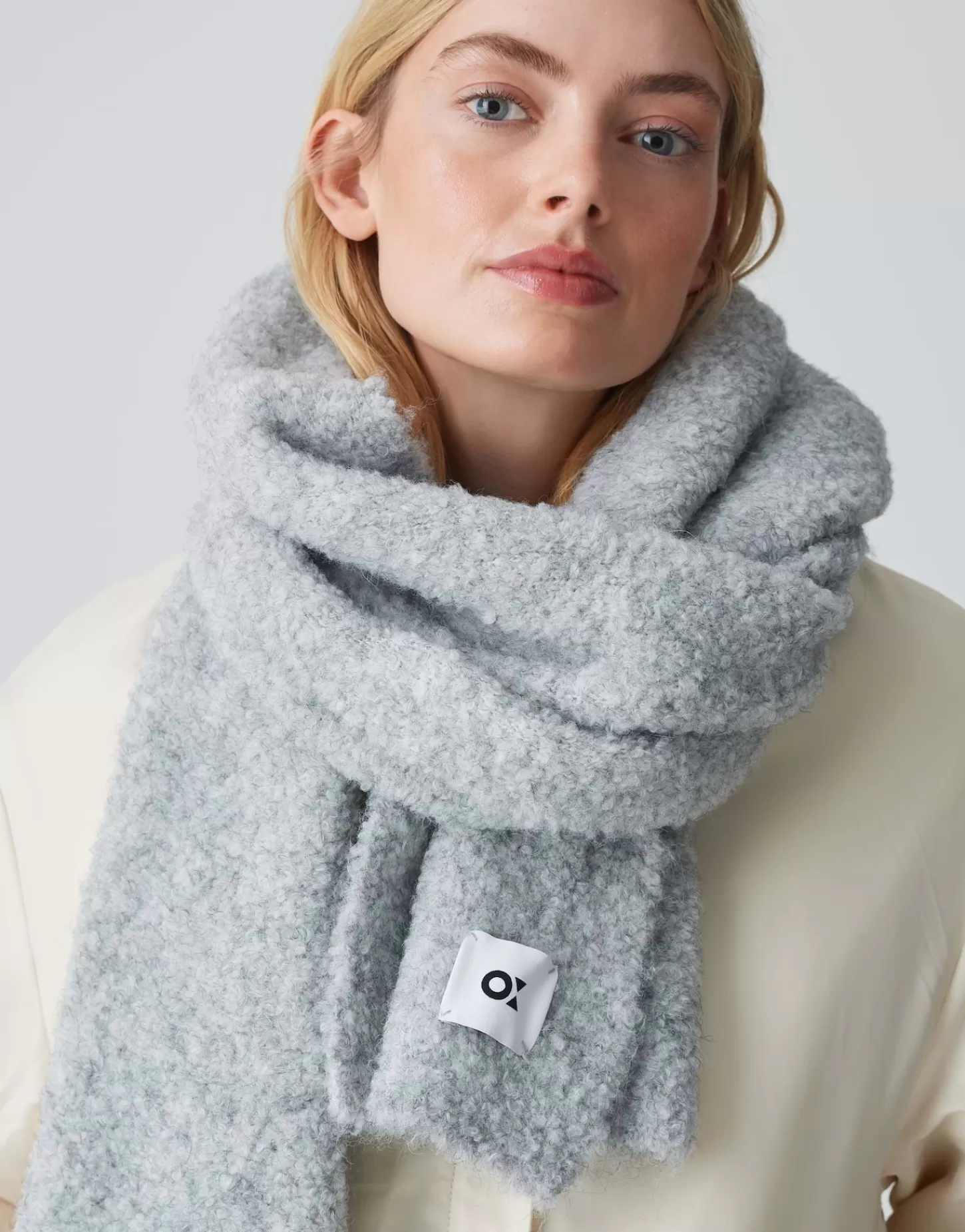DAMES OPUS Sjaal Apedita Scarf Grijs Online Bestellen