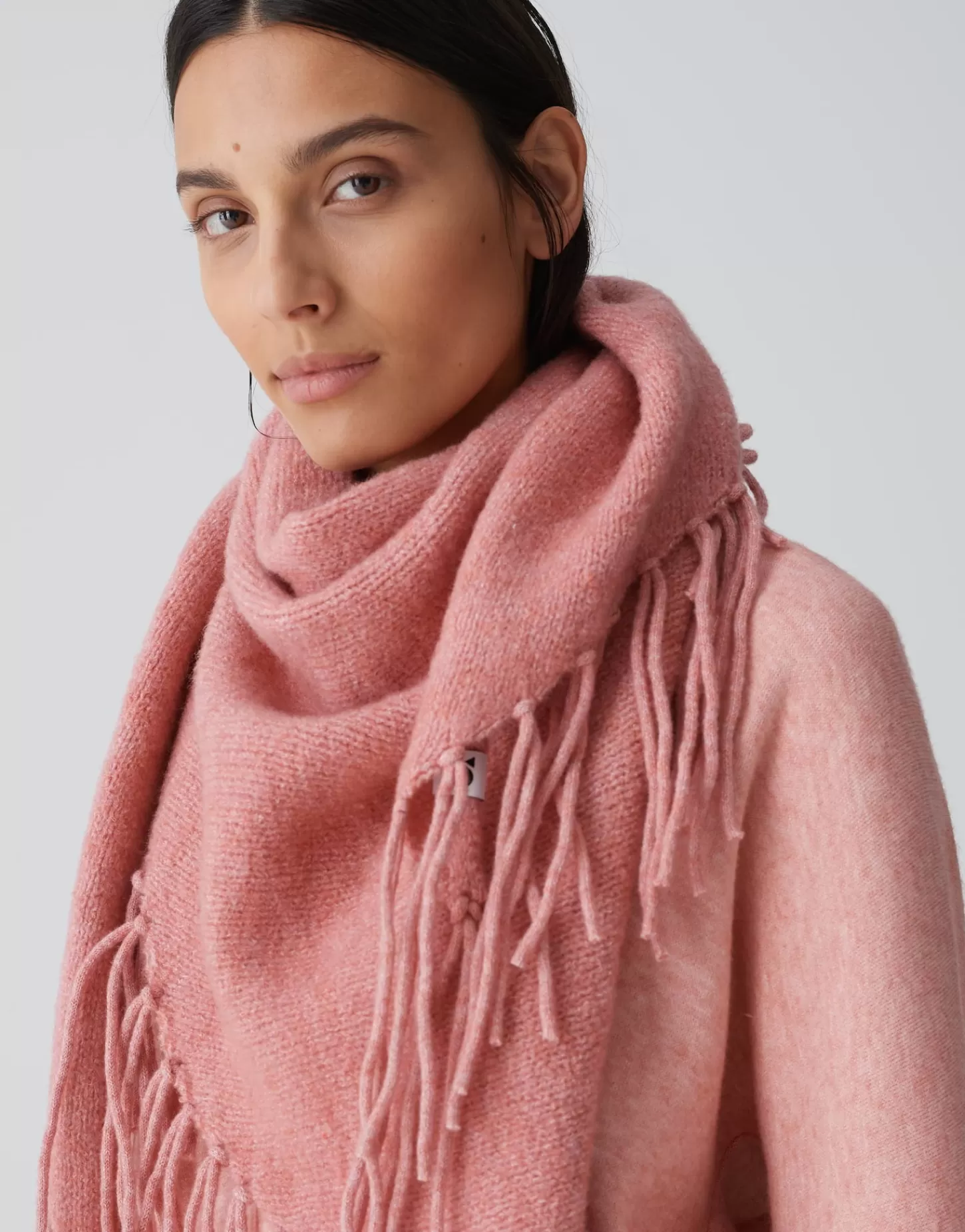 DAMES OPUS Sjaal Awaro Scarf Roze Online Bestellen