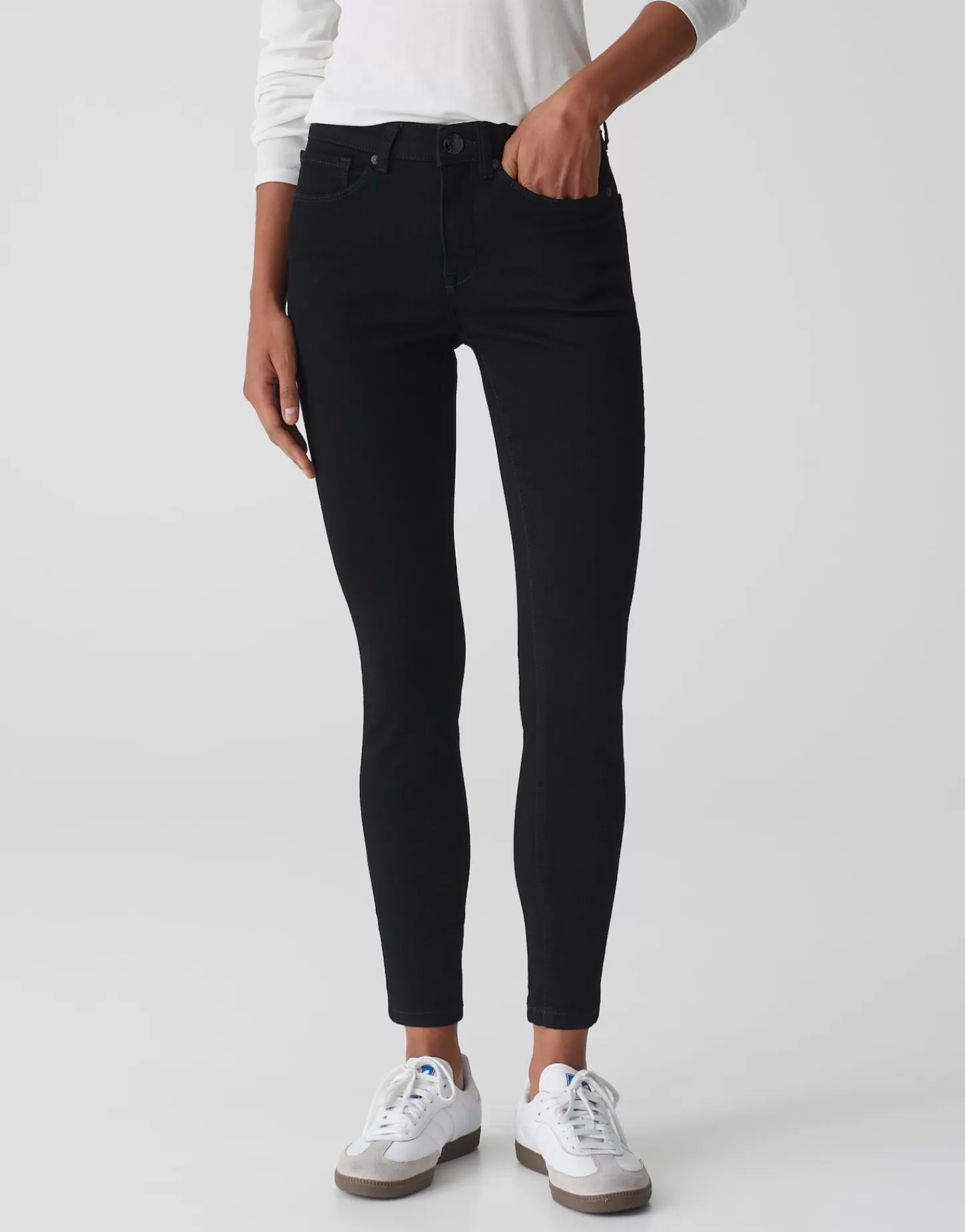 DAMES OPUS Skinny Jeans Elma Zwart Online Bestellen