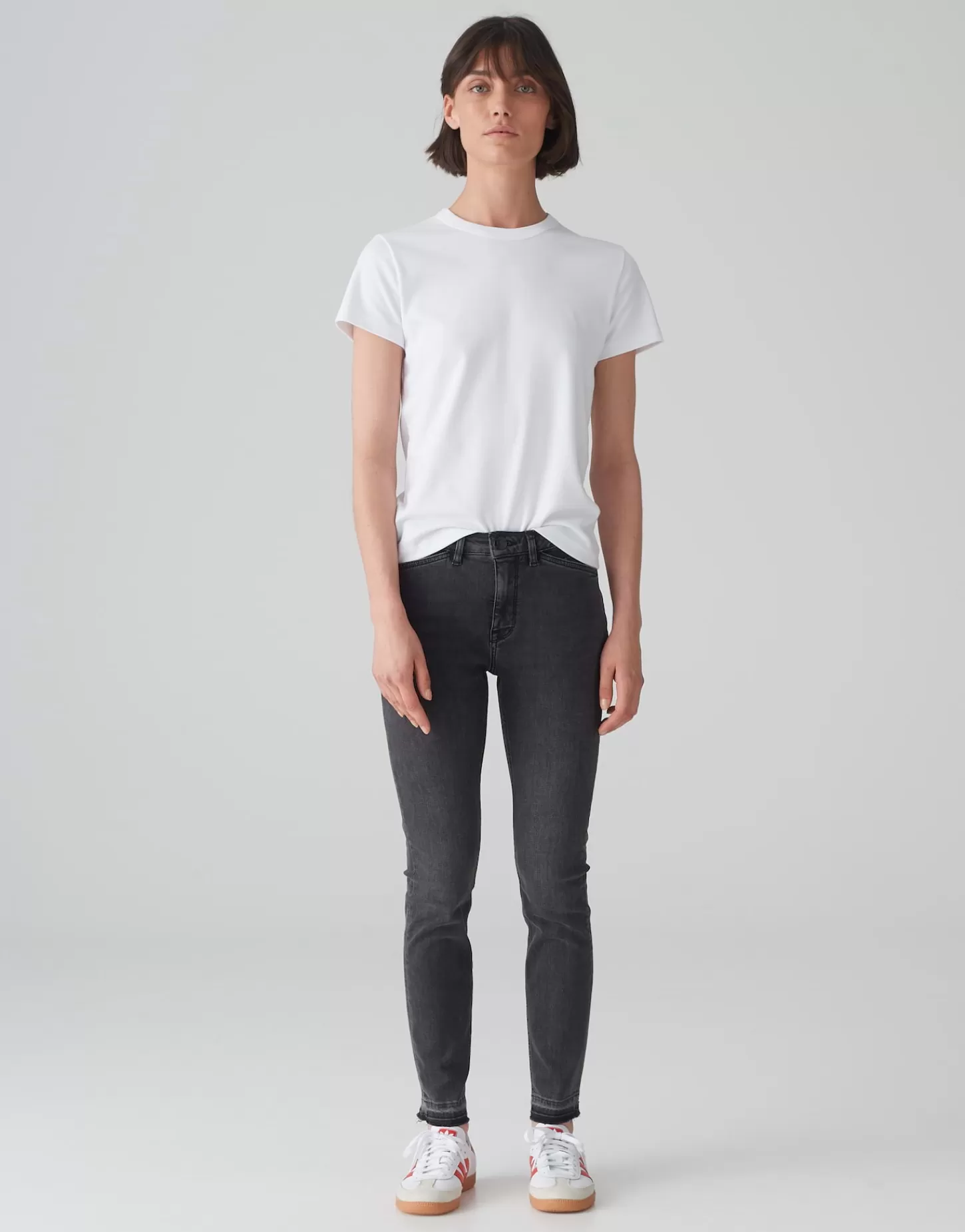 DAMES OPUS Skinny Jeans Elma Classy Grijs Online Bestellen