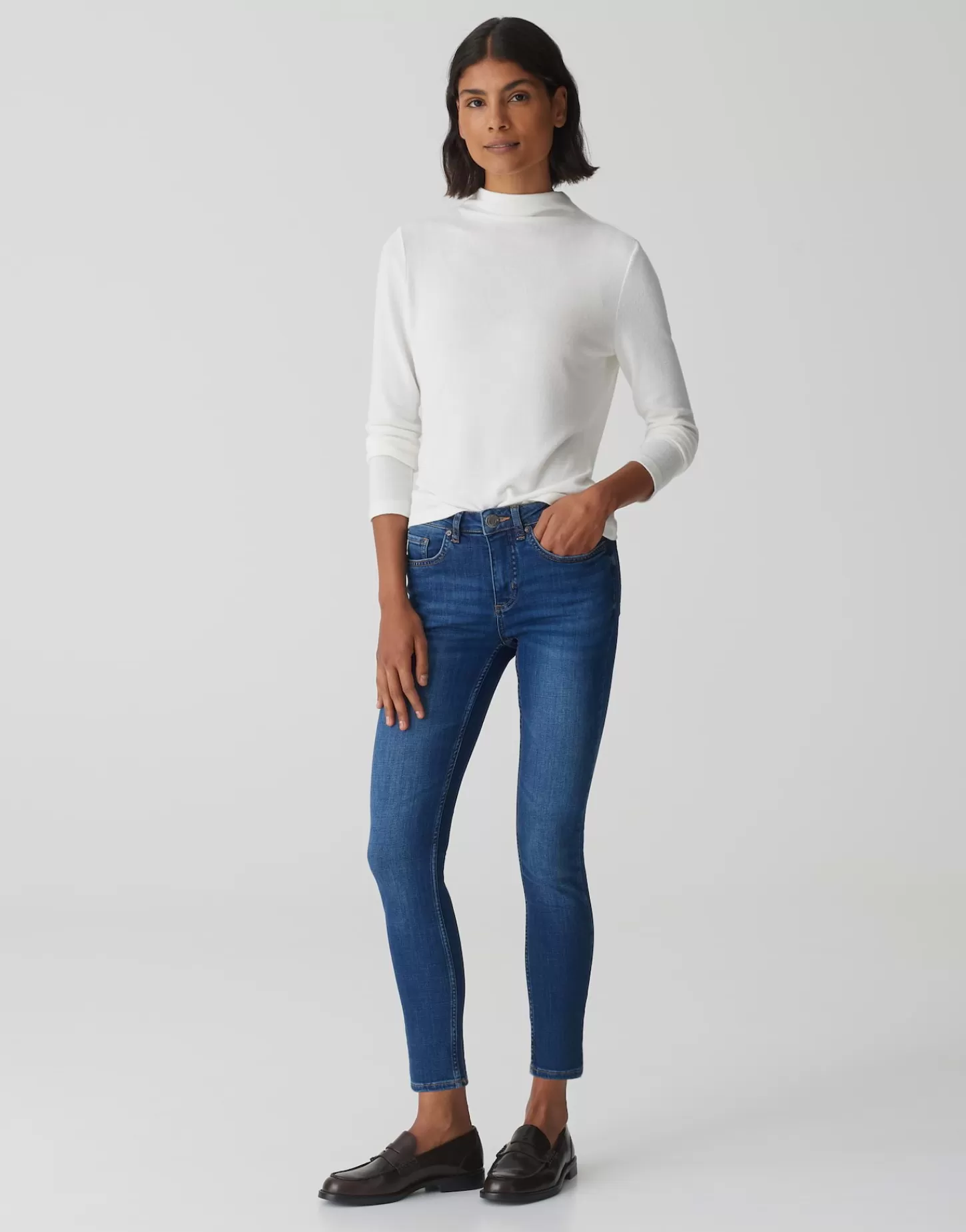 DAMES OPUS Skinny Jeans Elma Blauw Online Bestellen