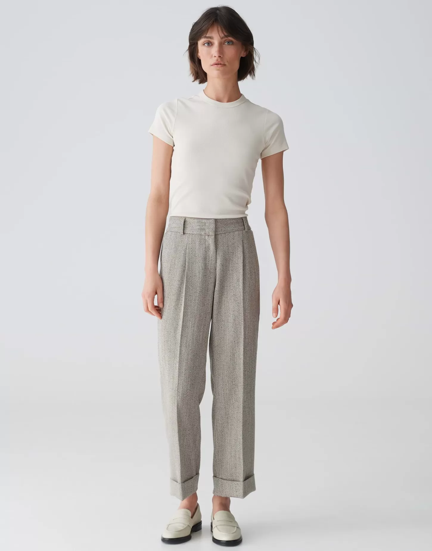 DAMES OPUS Slacks Mitina Remix Bruin Online Bestellen