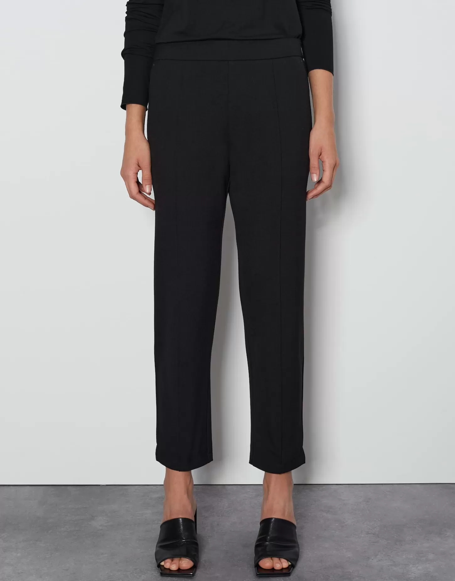 DAMES OPUS Slip-on Broek Charlie Pure Zwart Online Bestellen
