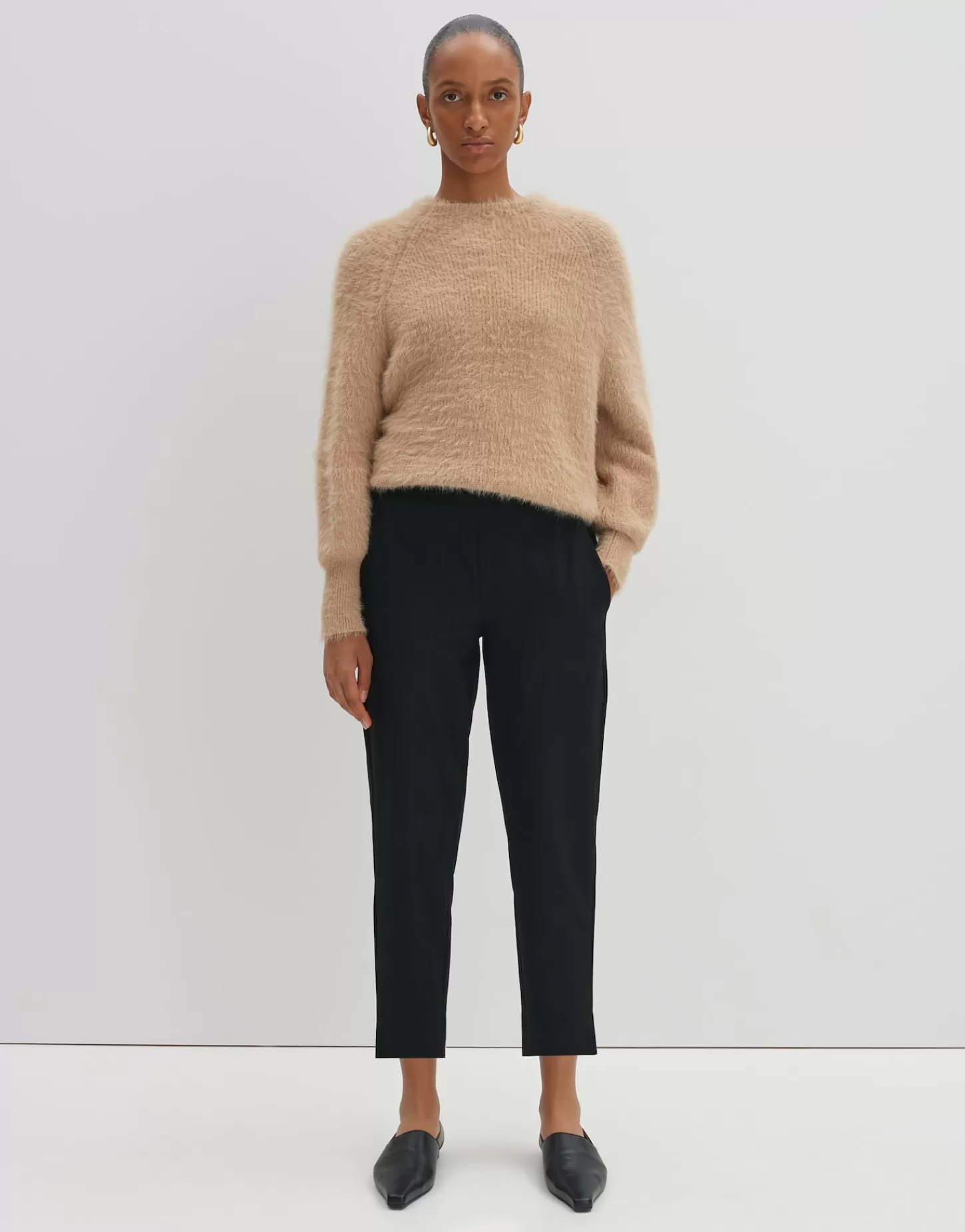 DAMES OPUS Slip-on Broek Charlie Utility Zwart Online Bestellen
