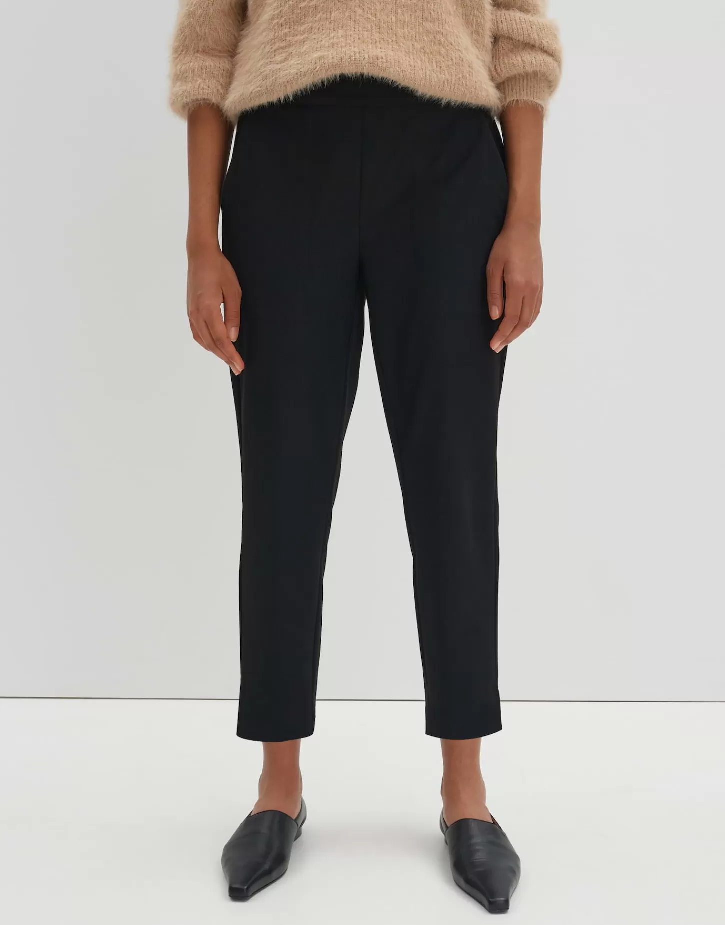 DAMES OPUS Slip-on Broek Charlie Utility Zwart Online Bestellen