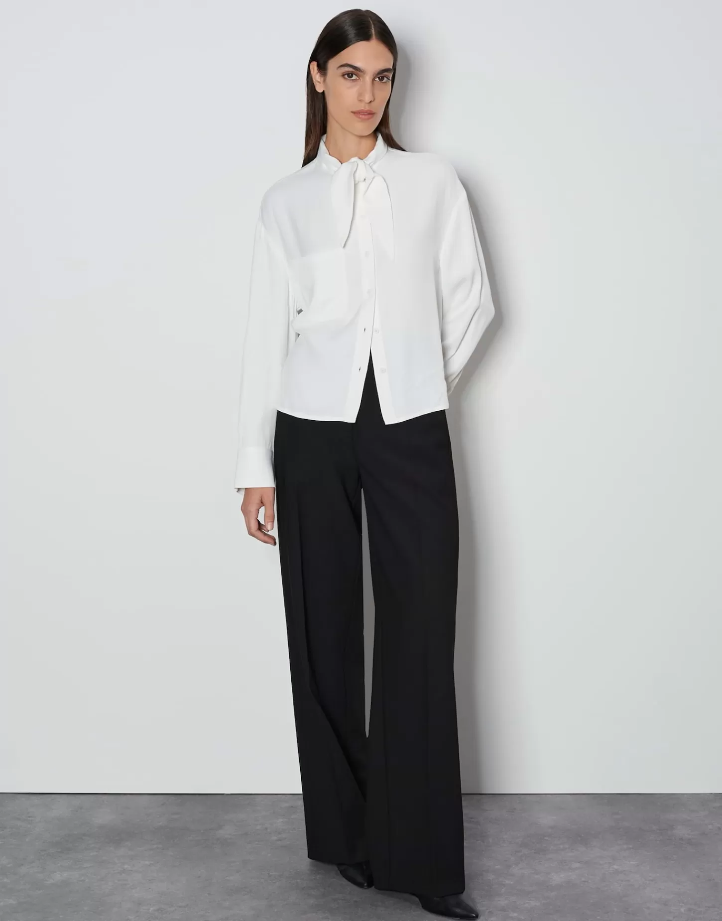 DAMES OPUS Strikblouse Zeldora Wit Online Bestellen