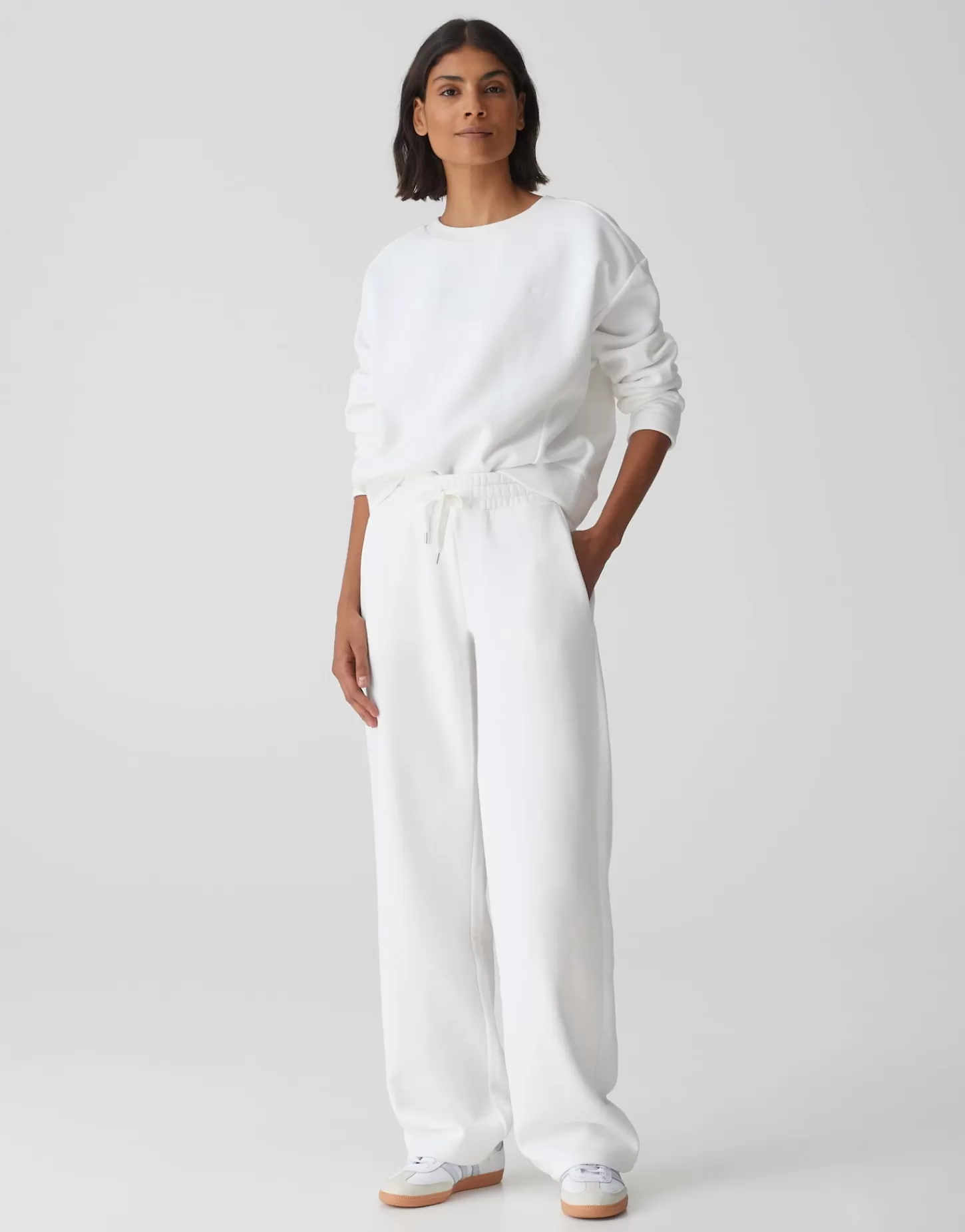 DAMES OPUS Sweatpants Mayah Wit Online Bestellen