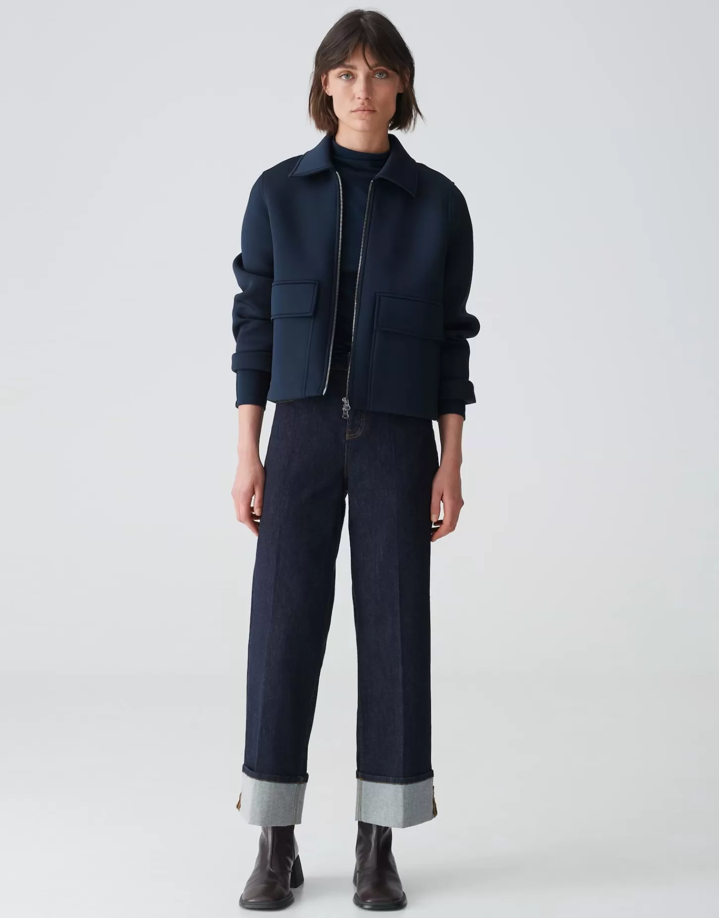DAMES OPUS Sweatvest Gidal Blauw Online Bestellen