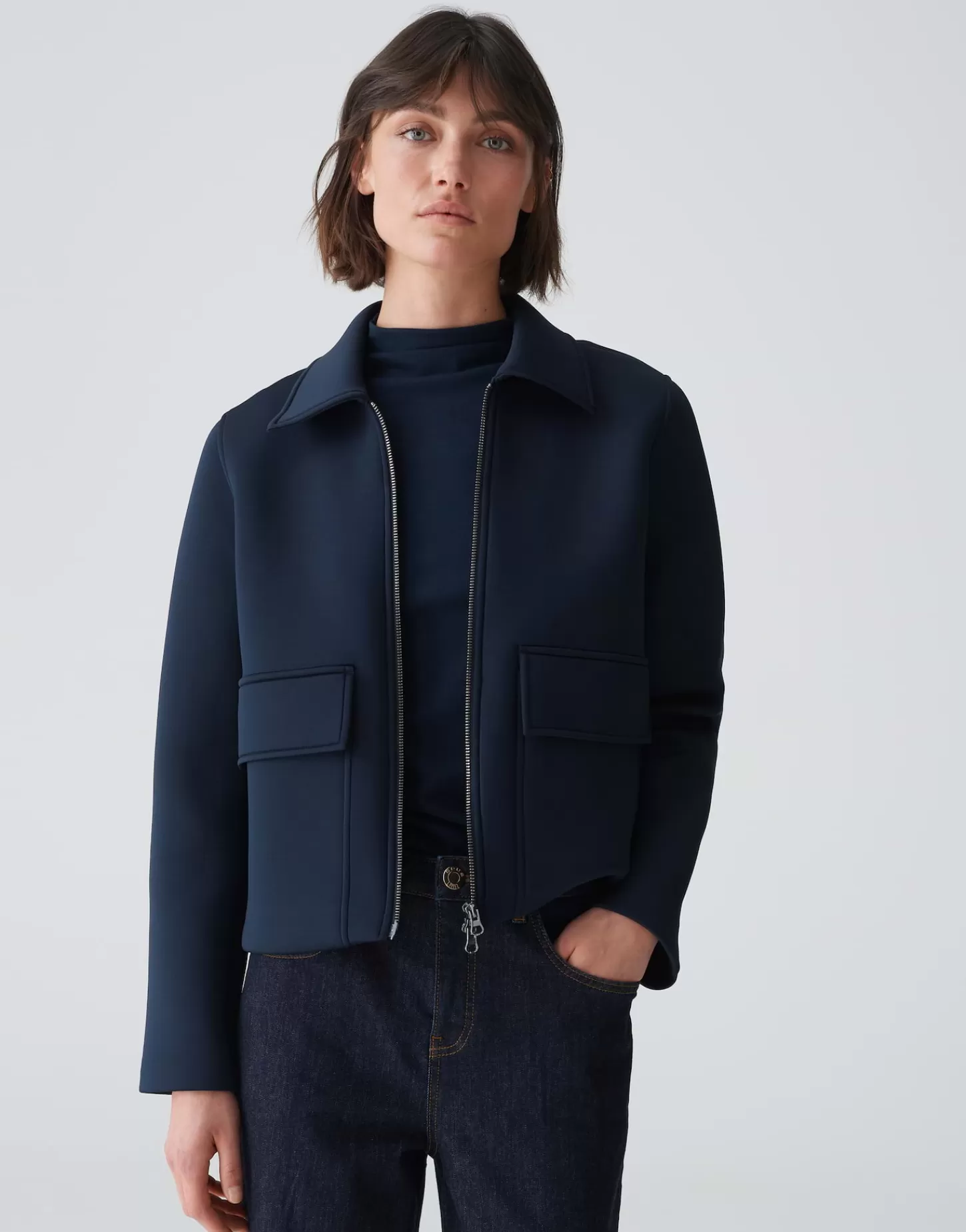 DAMES OPUS Sweatvest Gidal Blauw Online Bestellen