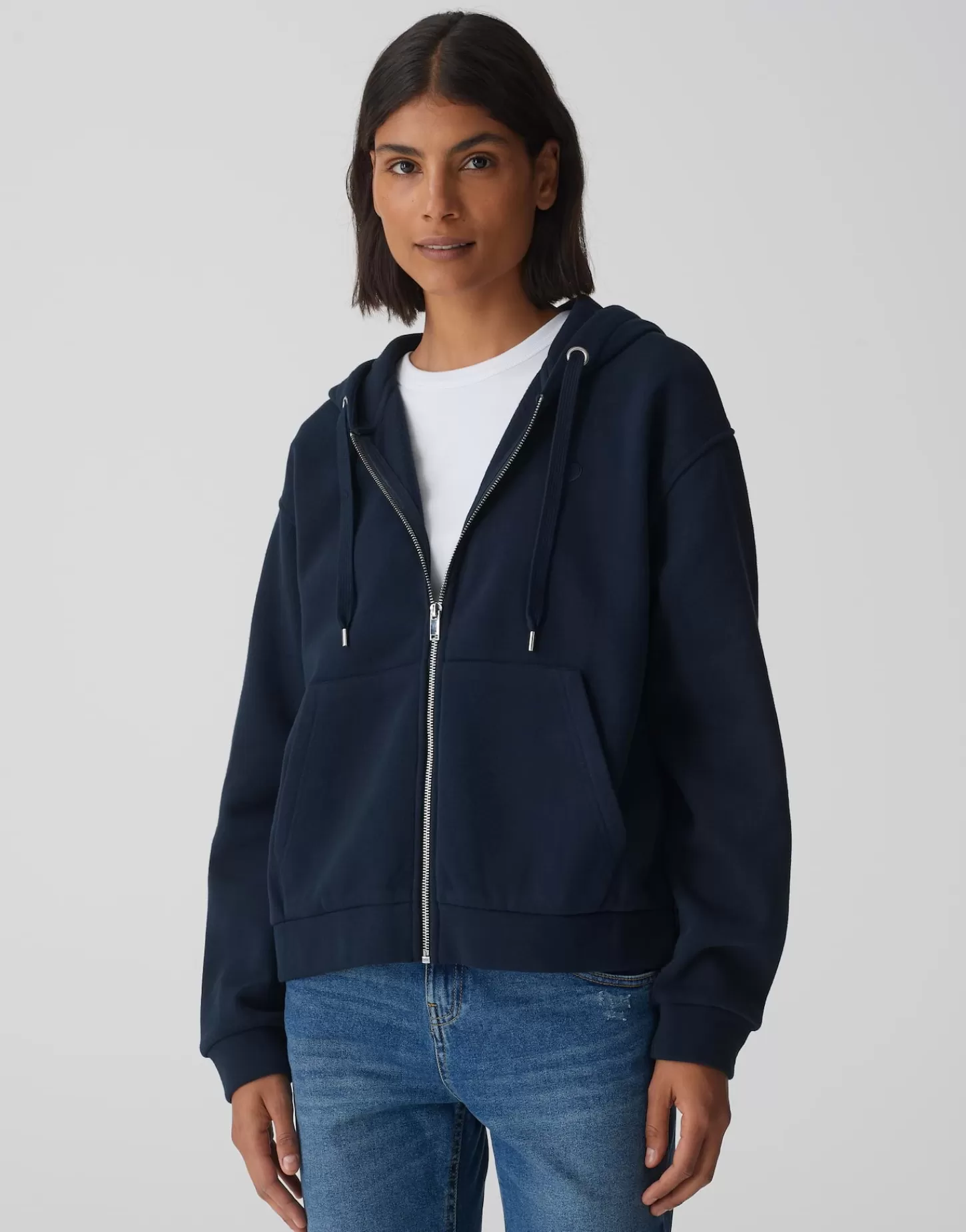 DAMES OPUS Sweatvest Gojami Blauw Online Bestellen