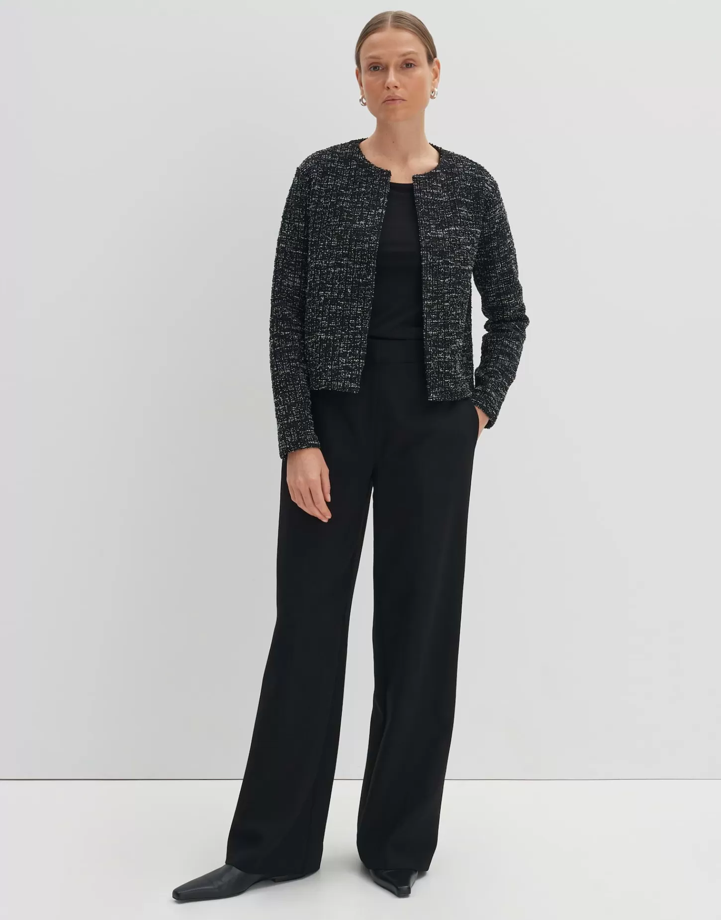 DAMES OPUS Sweatvest Ulaya Zwart Online Bestellen