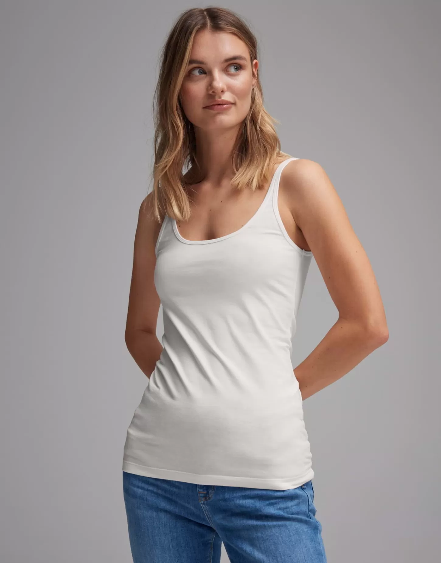 DAMES OPUS Top Ina Wit Online Bestellen
