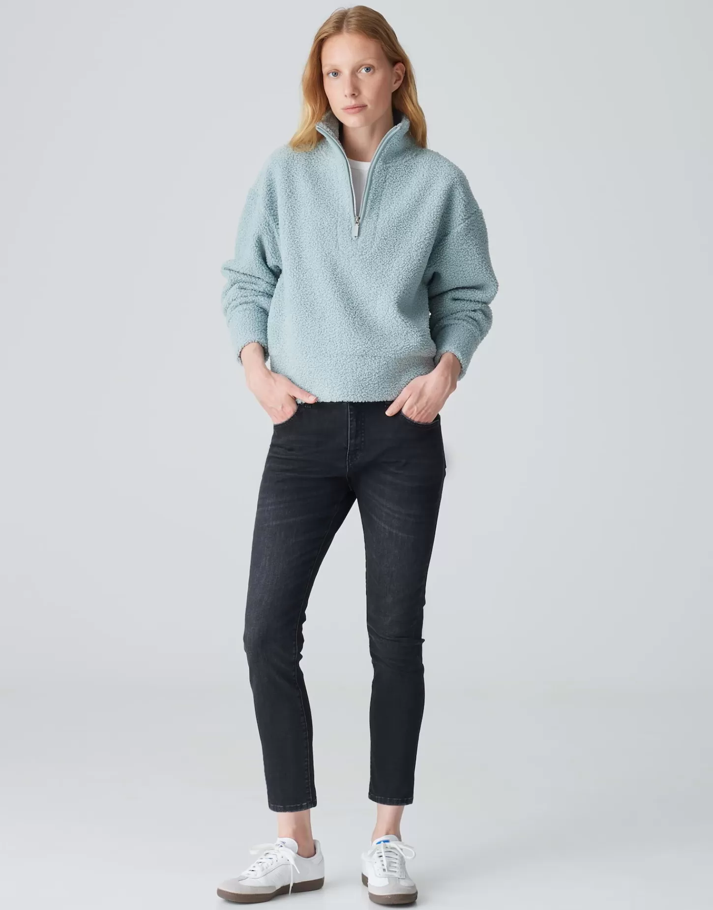 DAMES OPUS Trui Gatroi Blauw Online Bestellen