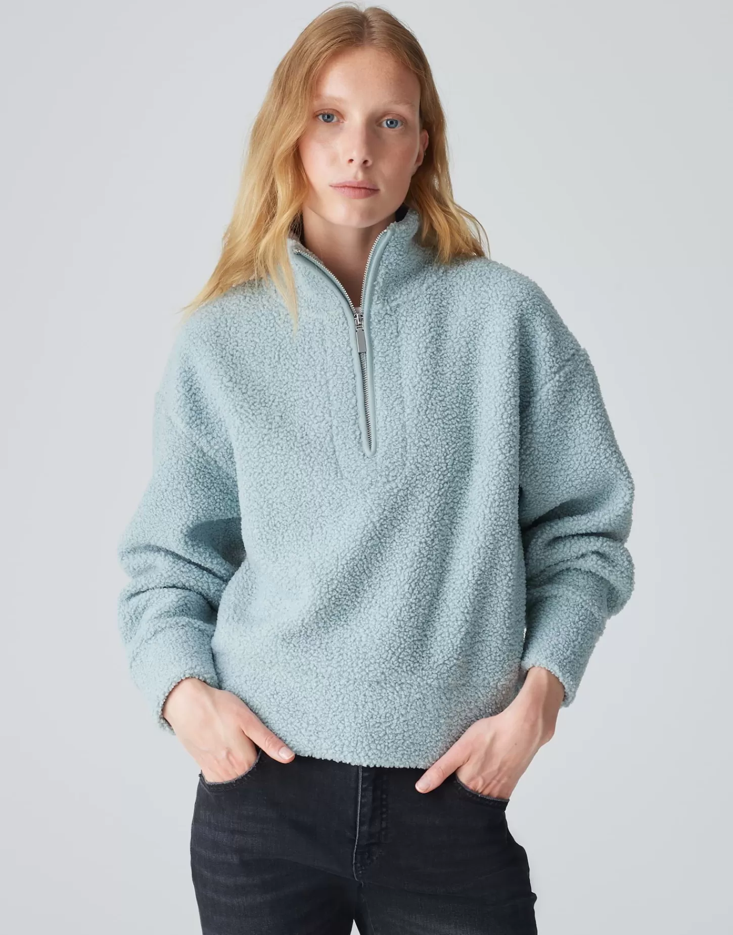DAMES OPUS Trui Gatroi Blauw Online Bestellen