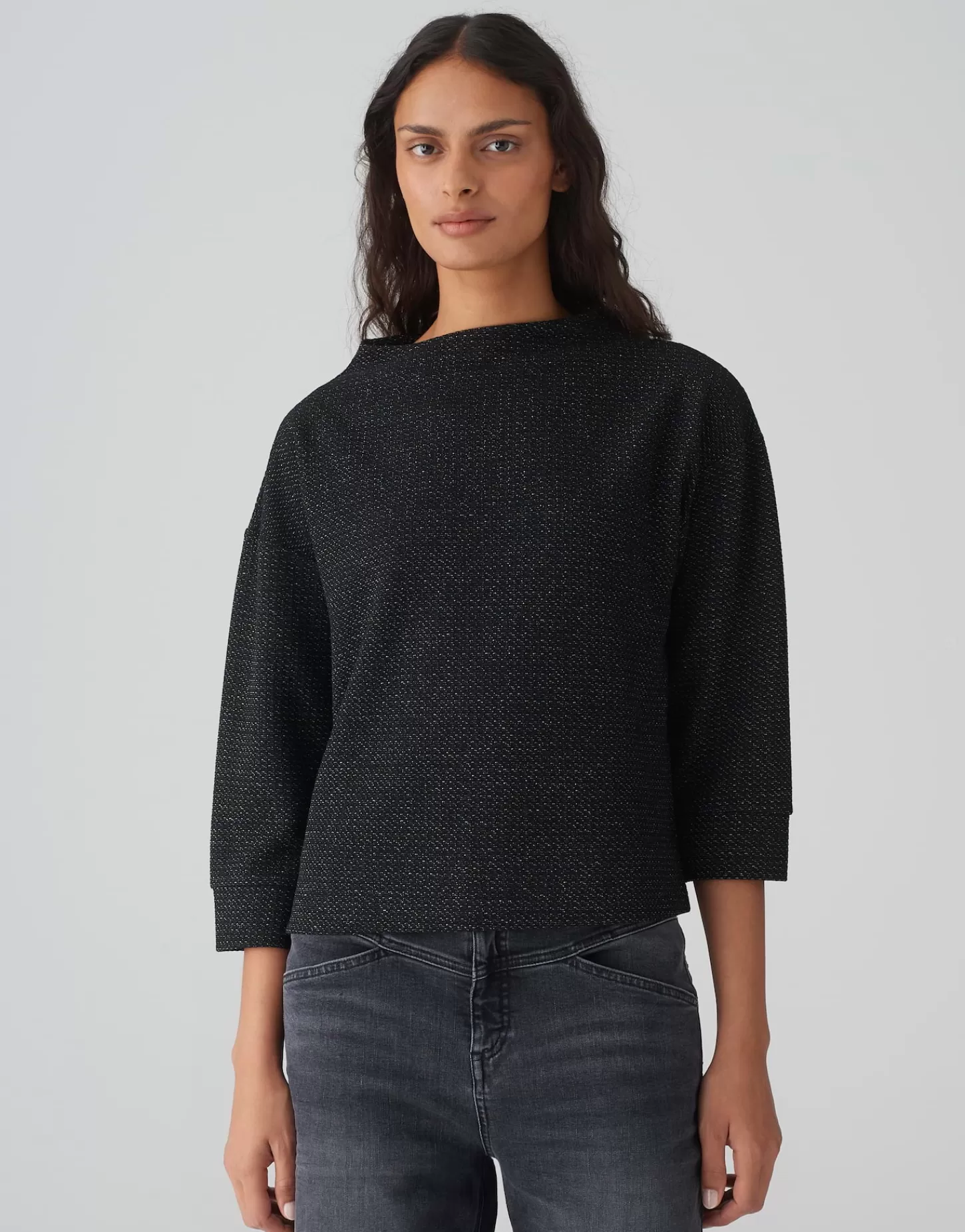 DAMES OPUS Trui Gesche Zwart Online Bestellen