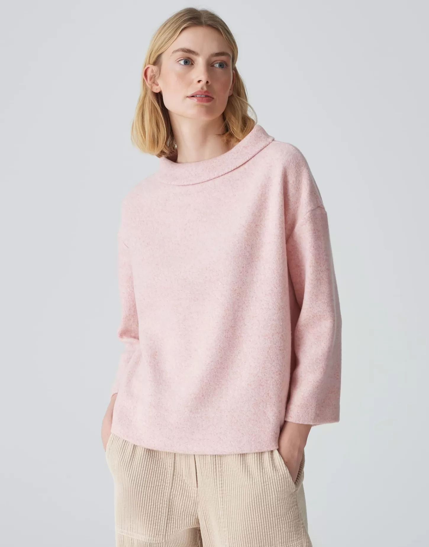 DAMES OPUS Trui Gesurla Roze Online Bestellen