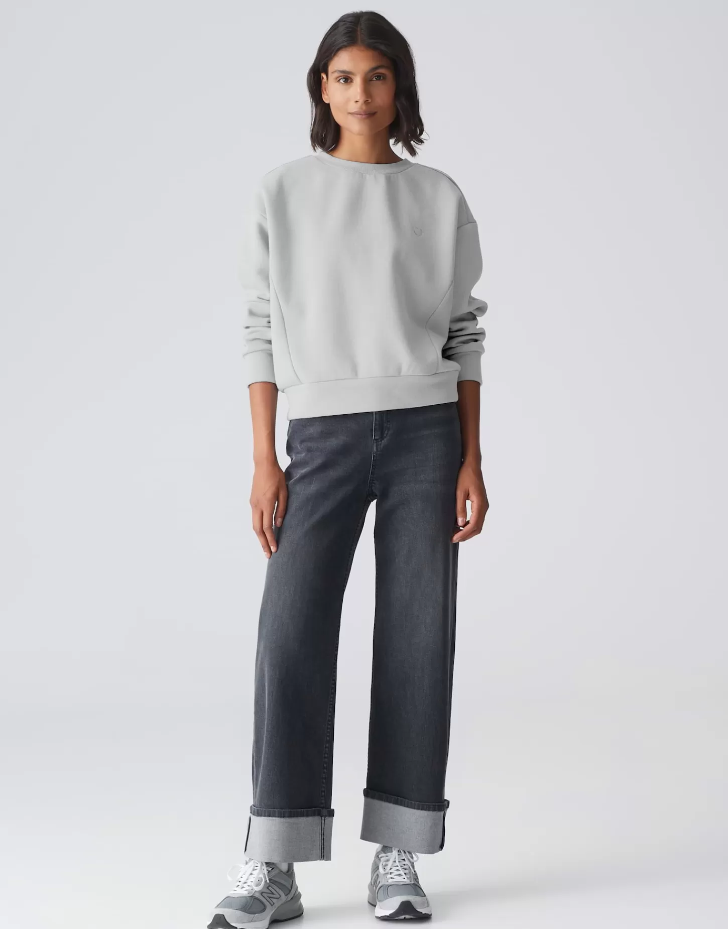 DAMES OPUS Trui Godira Grijs Online Bestellen