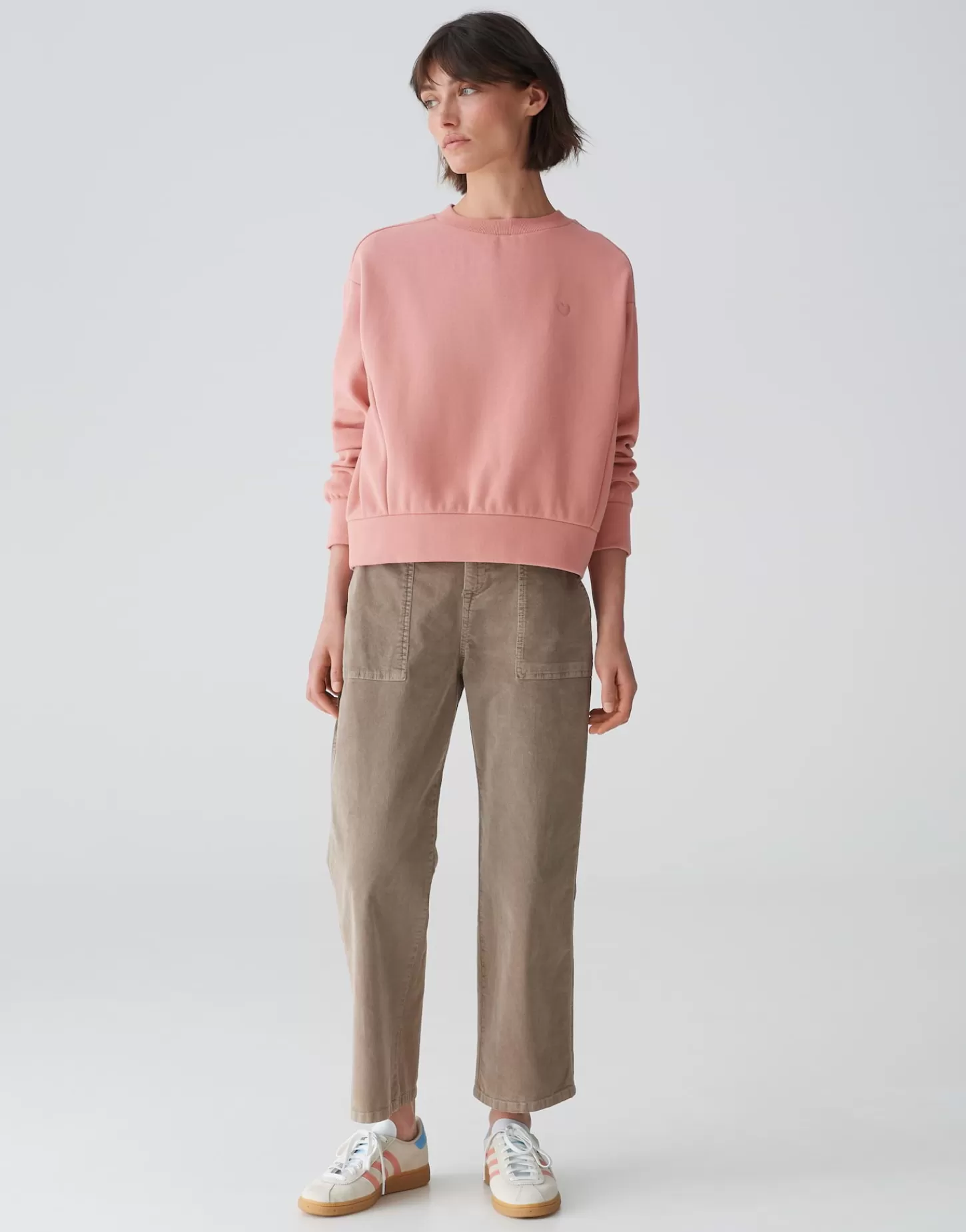 DAMES OPUS Trui Godira Roze Online Bestellen