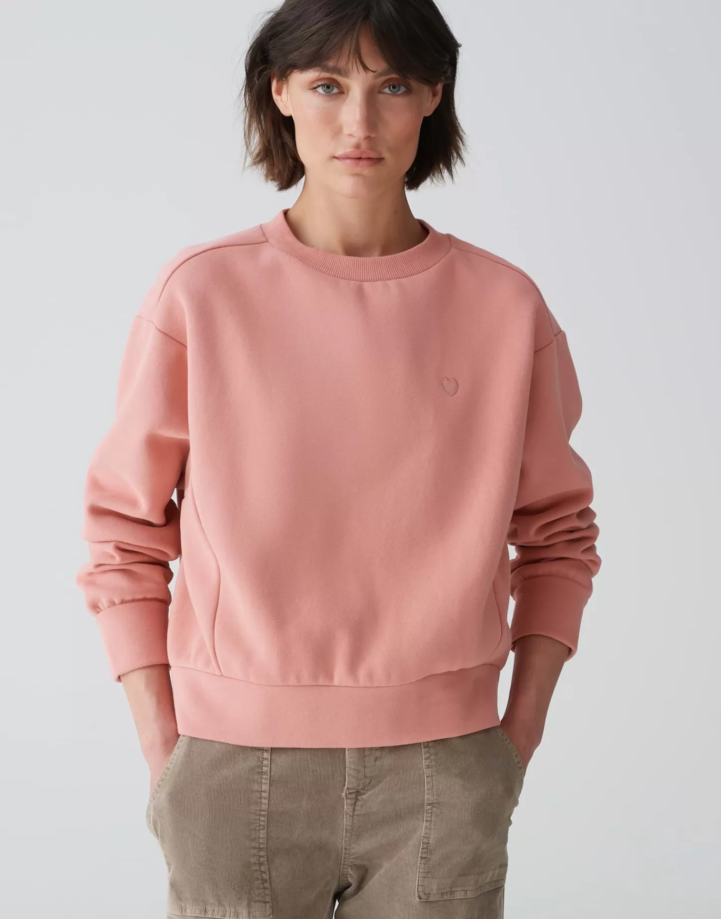 DAMES OPUS Trui Godira Roze Online Bestellen