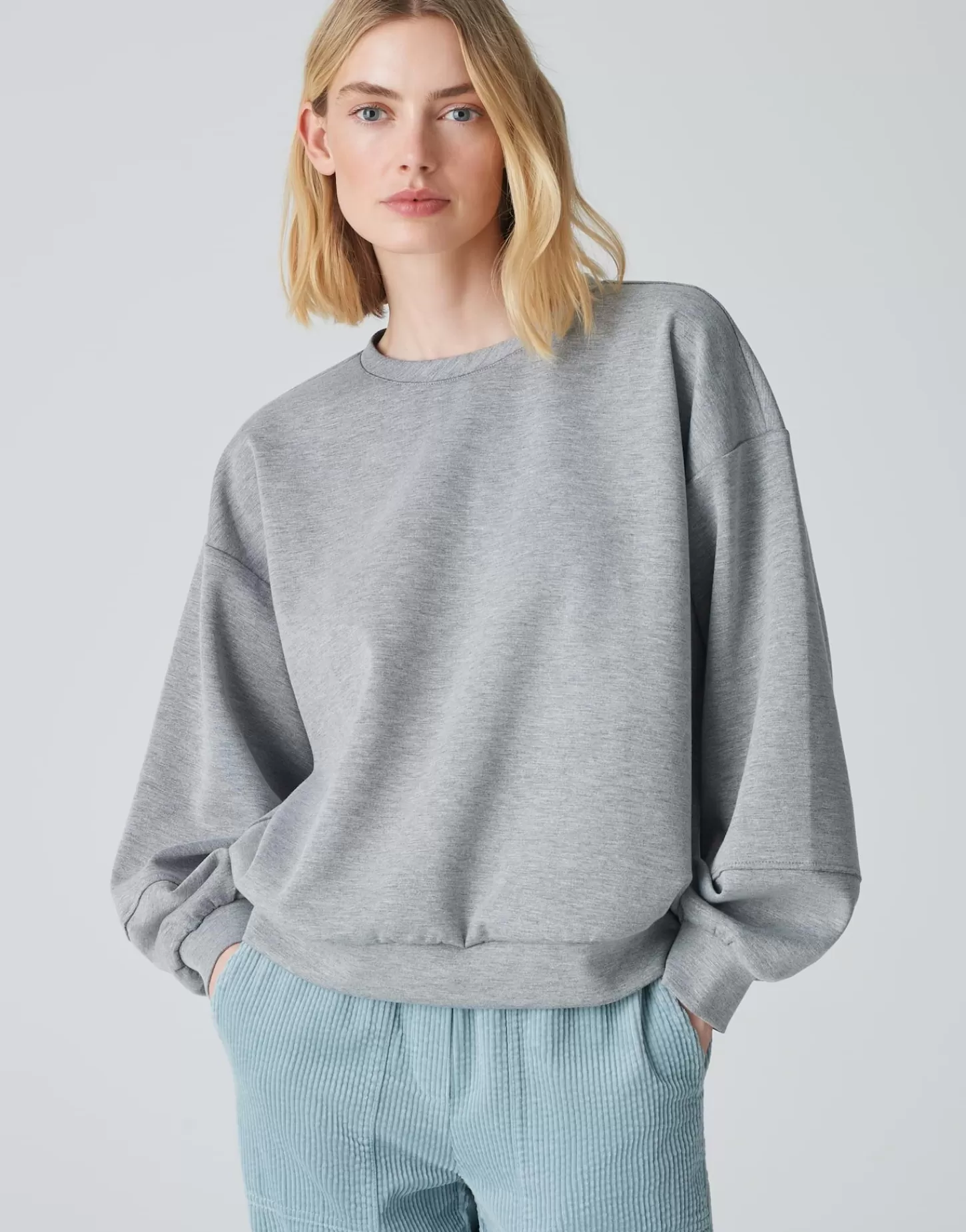 DAMES OPUS Trui Gugi Grijs Online Bestellen