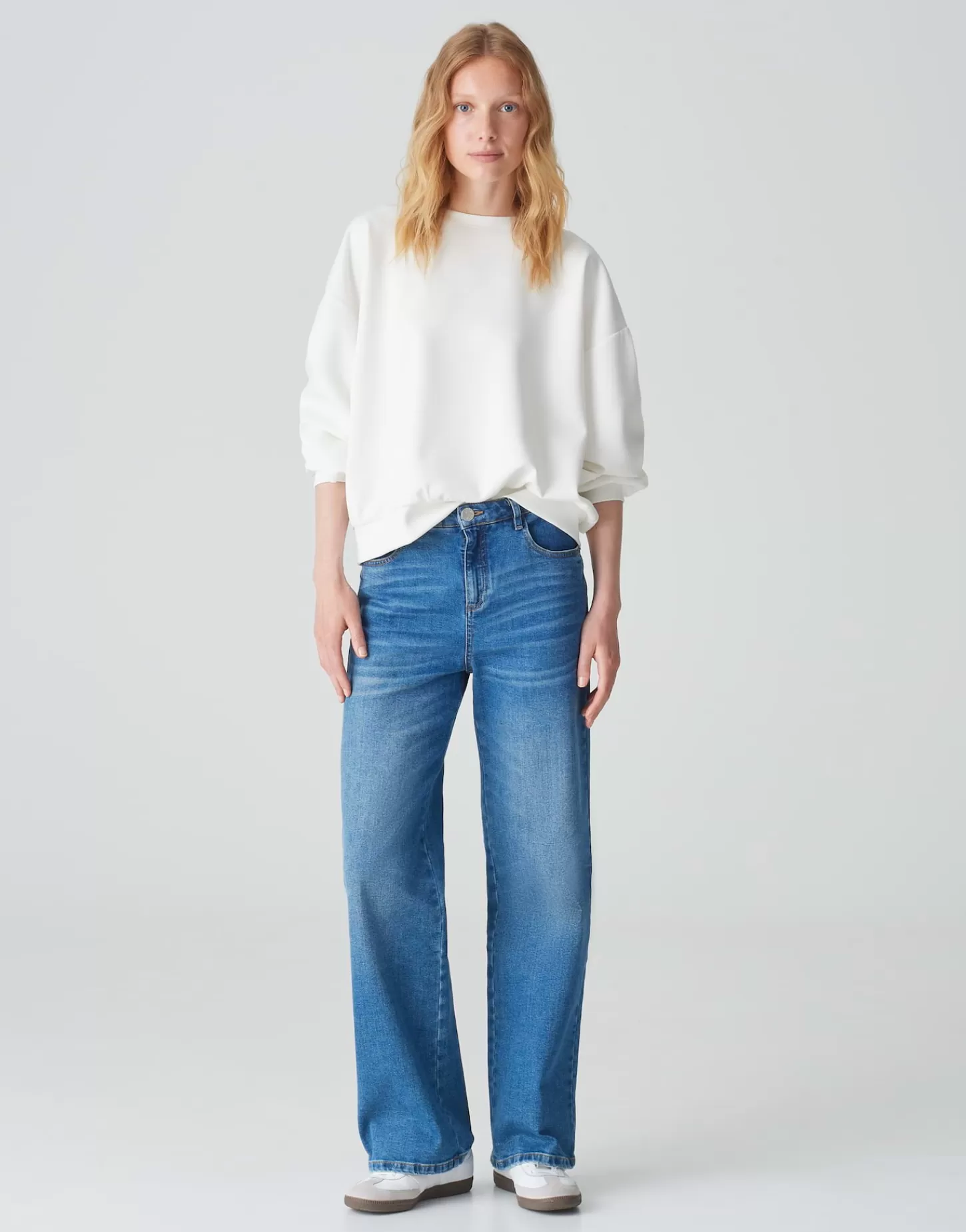 DAMES OPUS Trui Gugi Wit Online Bestellen