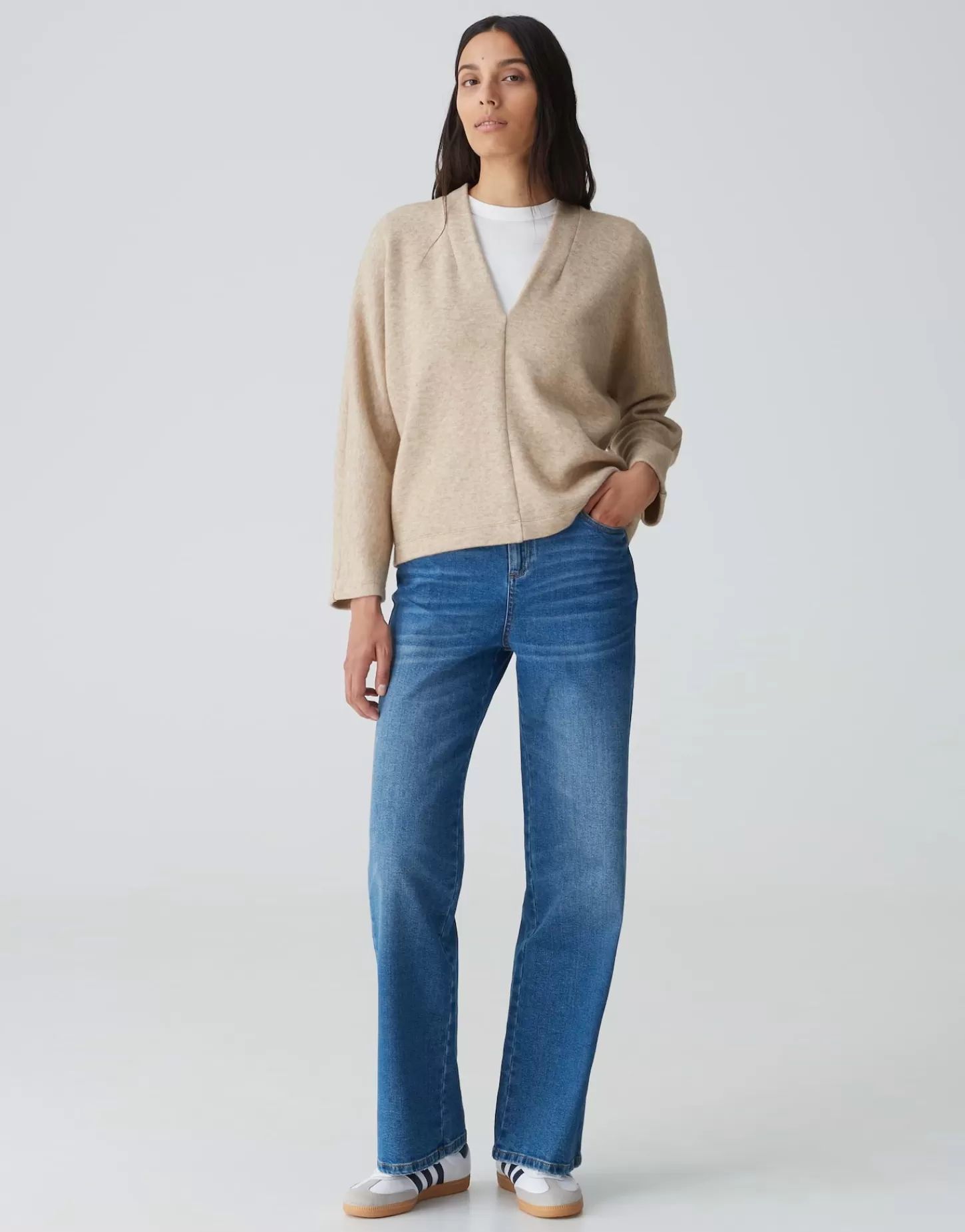 DAMES OPUS Trui Gukamma Beige Online Bestellen