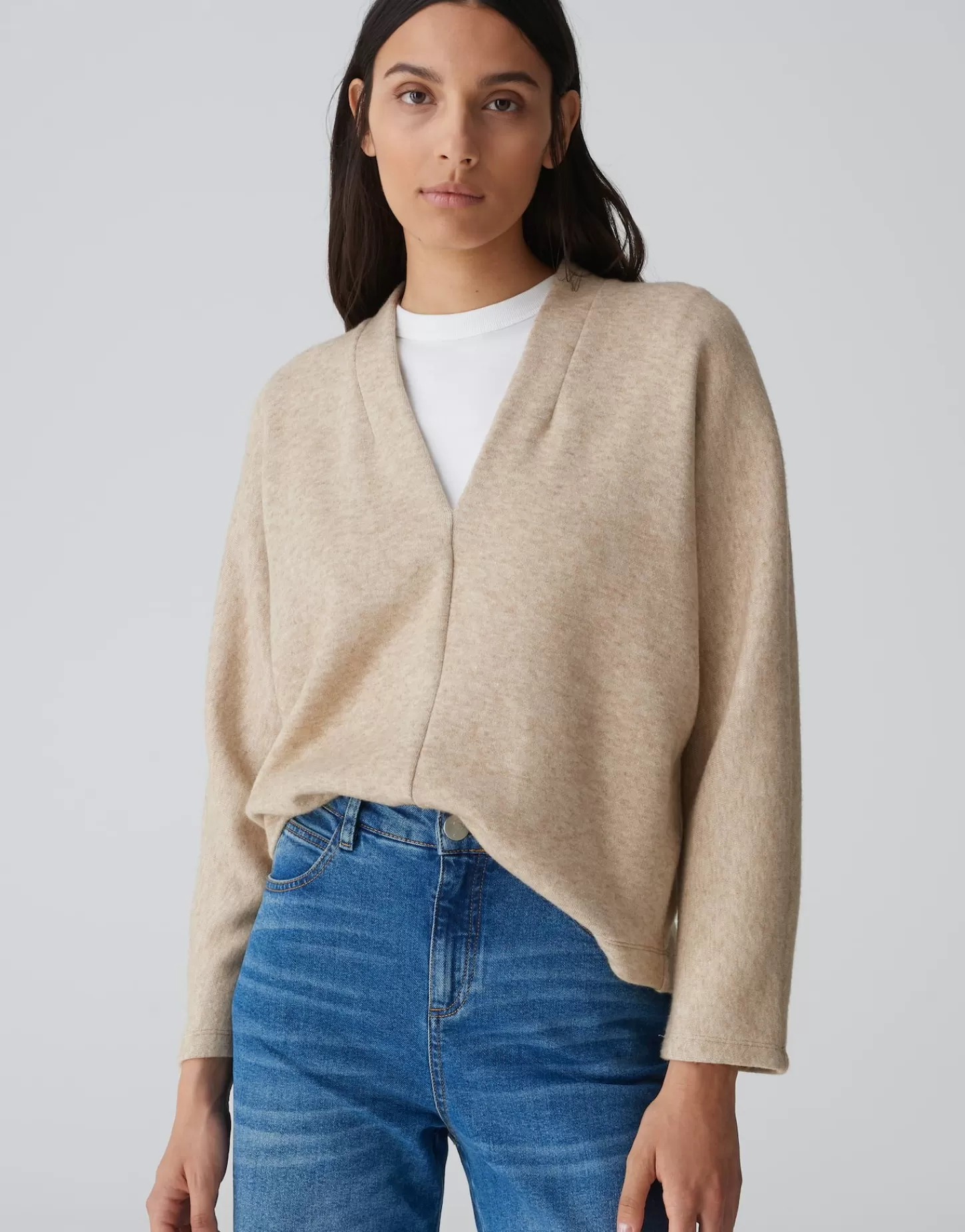 DAMES OPUS Trui Gukamma Beige Online Bestellen