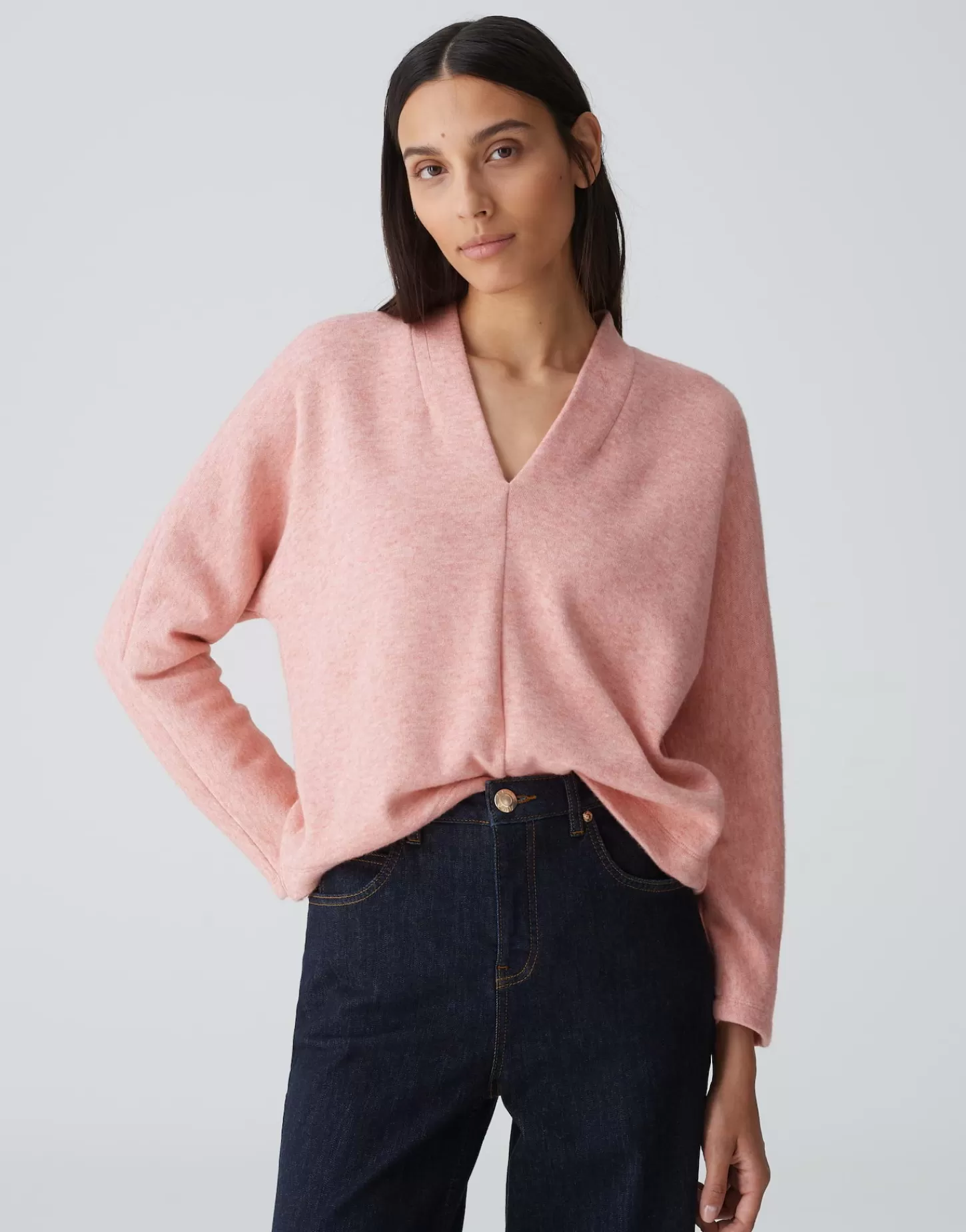 DAMES OPUS Trui Gukamma Roze Online Bestellen