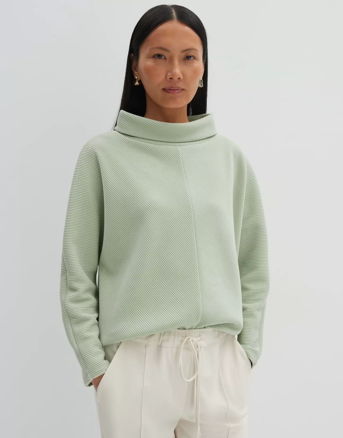DAMES OPUS Trui Umaja Groen Online Bestellen
