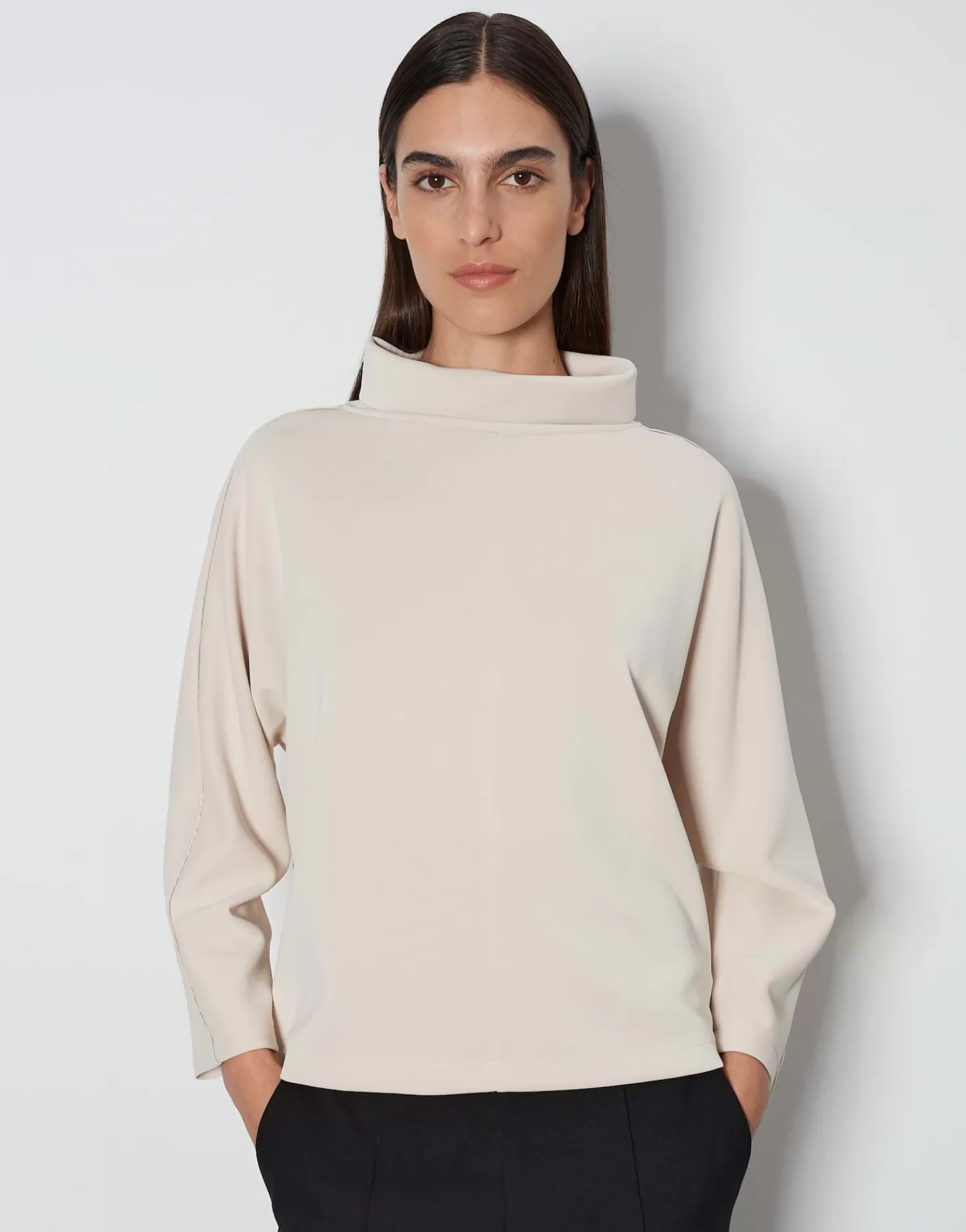 DAMES OPUS Trui Umava Detail Beige Online Bestellen