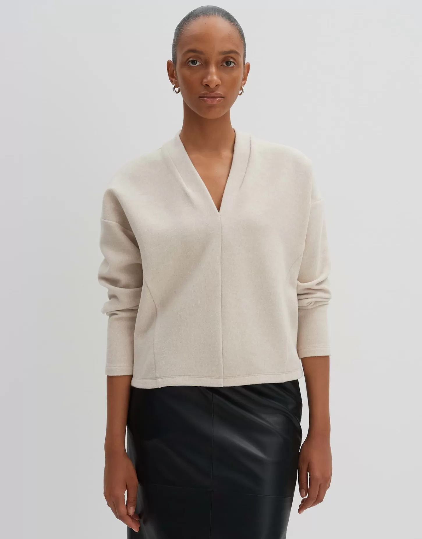 DAMES OPUS Trui Usmara Beige Online Bestellen