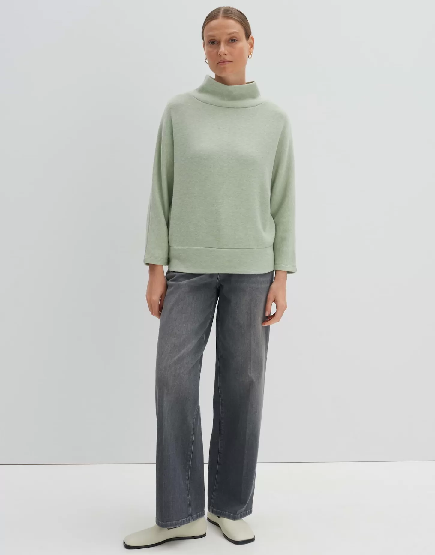 DAMES OPUS Trui Uticia Groen Online Bestellen