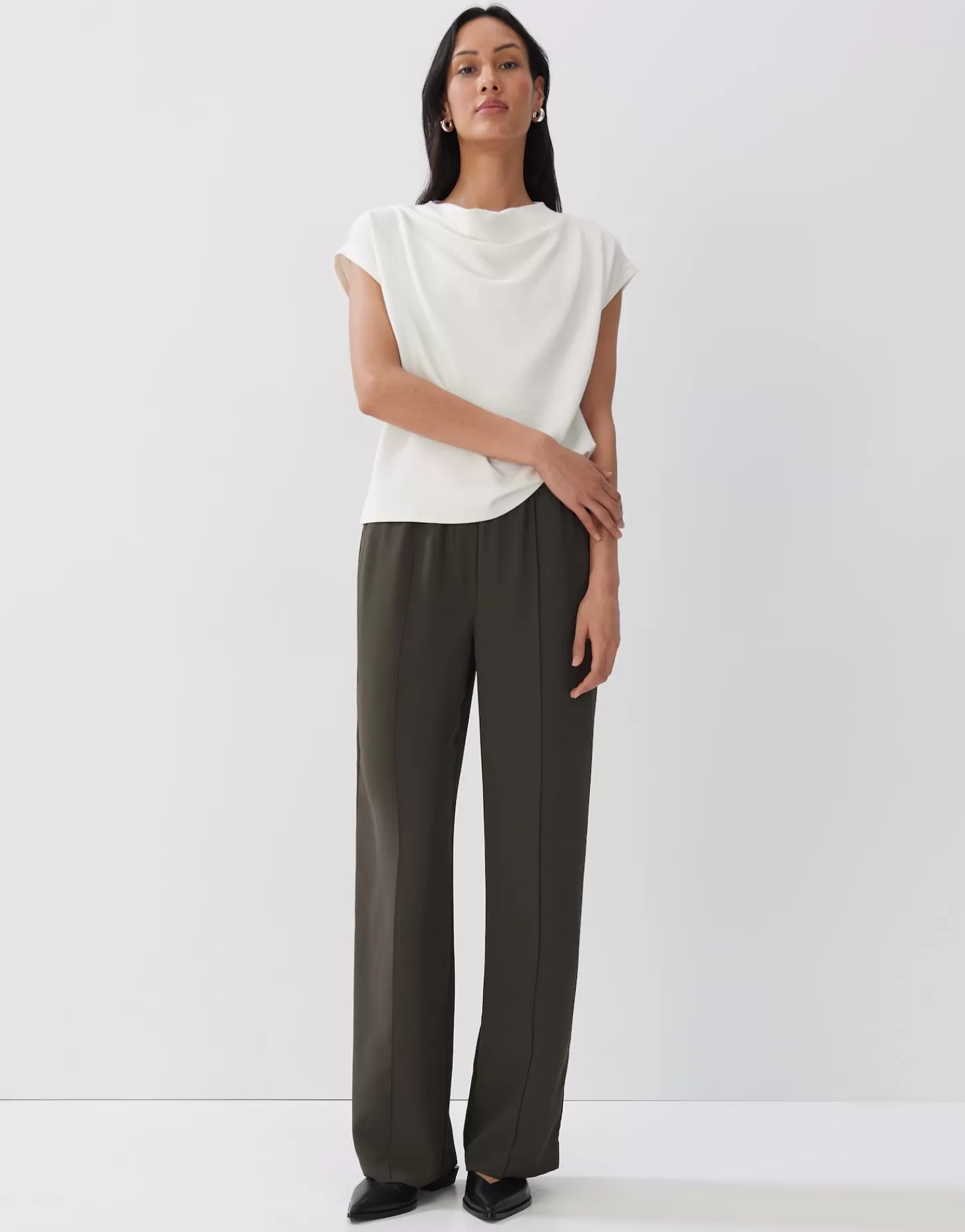 DAMES OPUS T-shirt Kaida Wit Online Bestellen