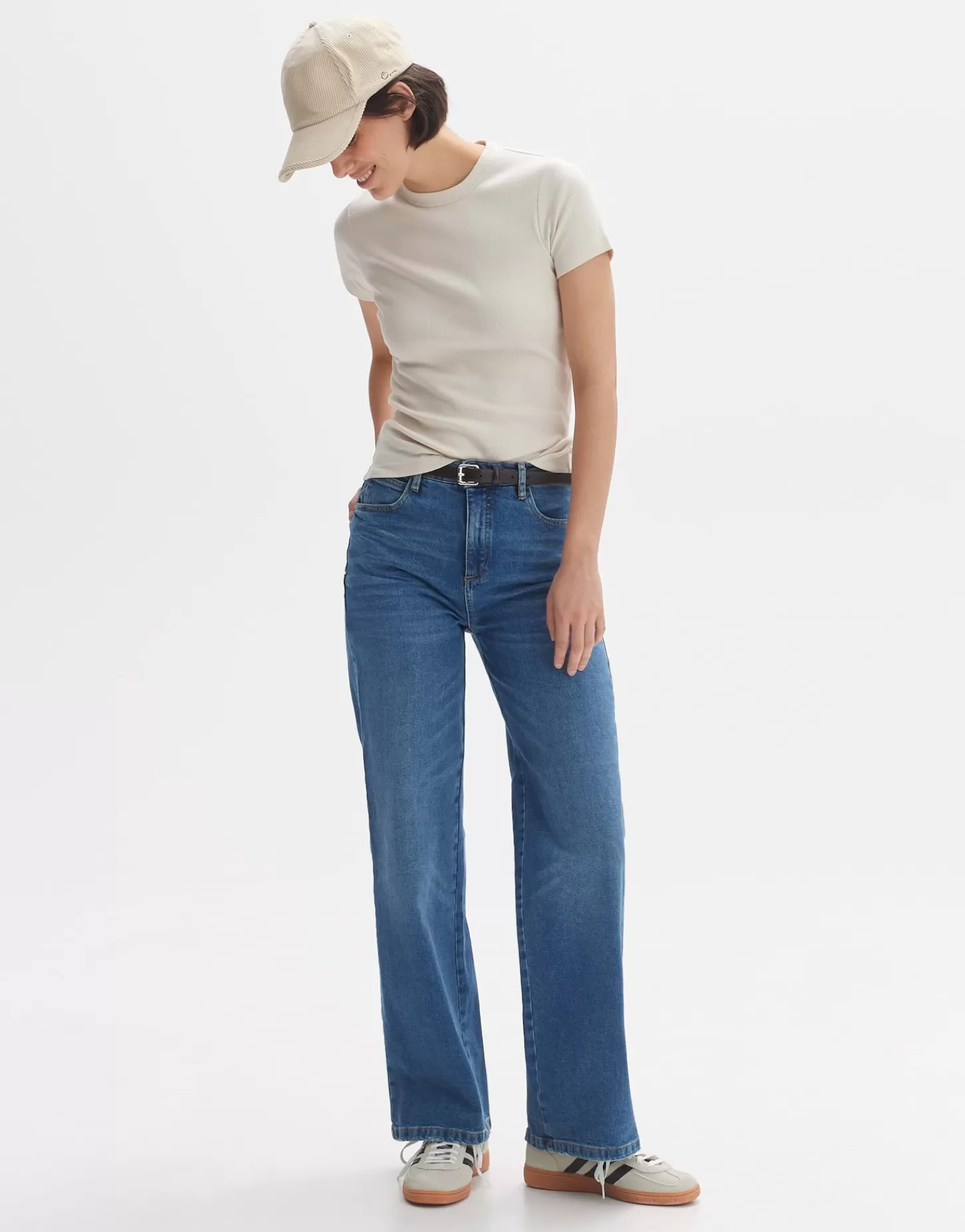 DAMES OPUS T-shirt Samuna Beige Online Bestellen