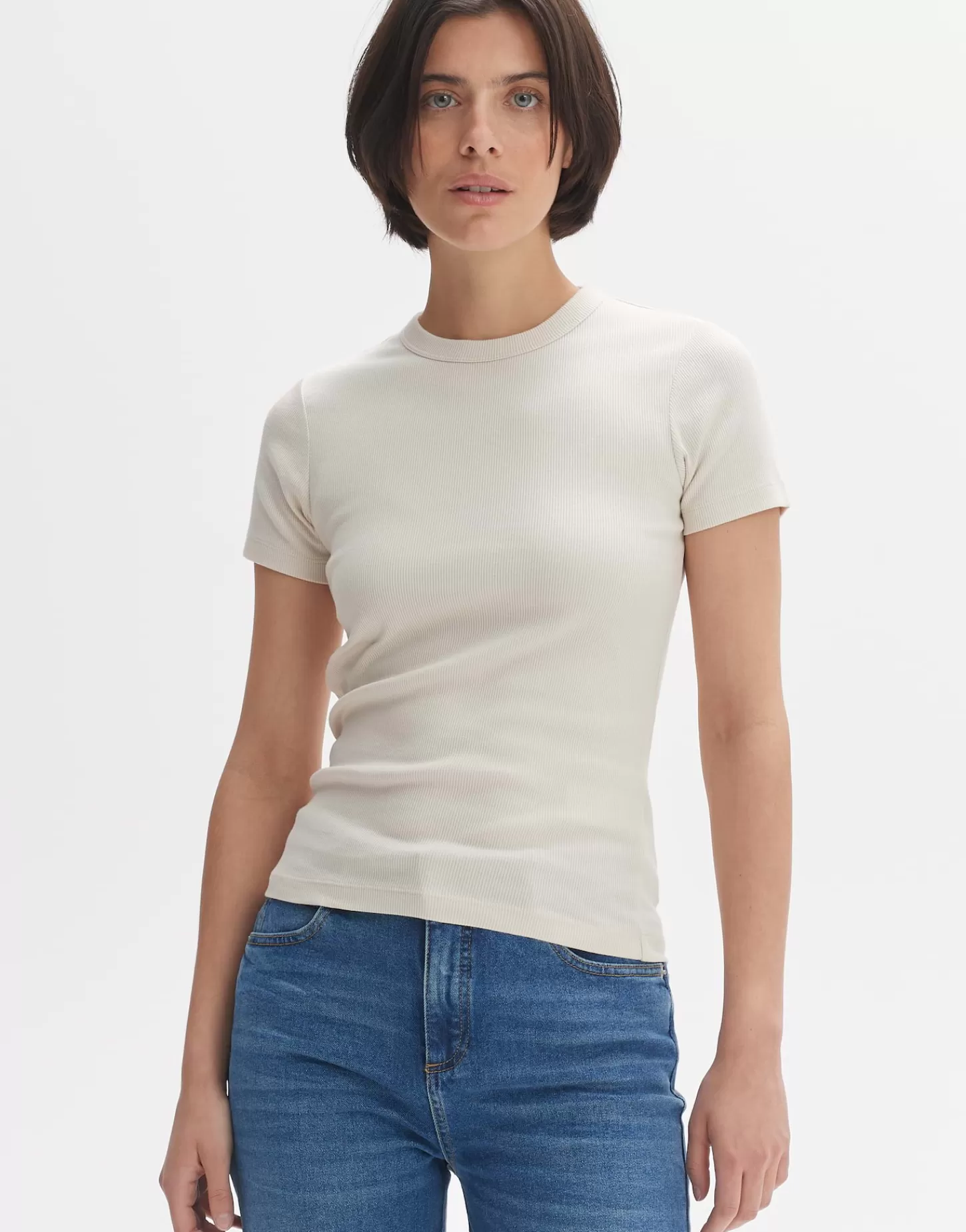 DAMES OPUS T-shirt Samuna Beige Online Bestellen
