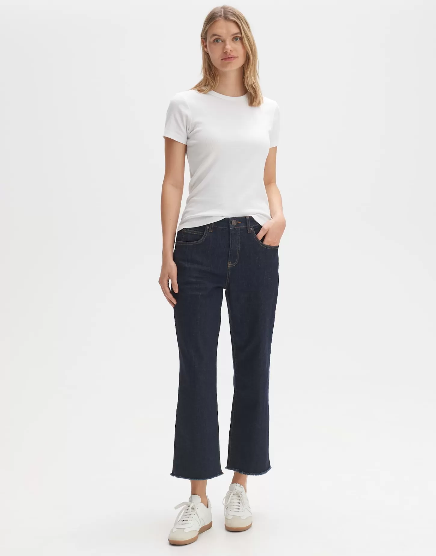 DAMES OPUS T-shirt Samuna Wit Online Bestellen