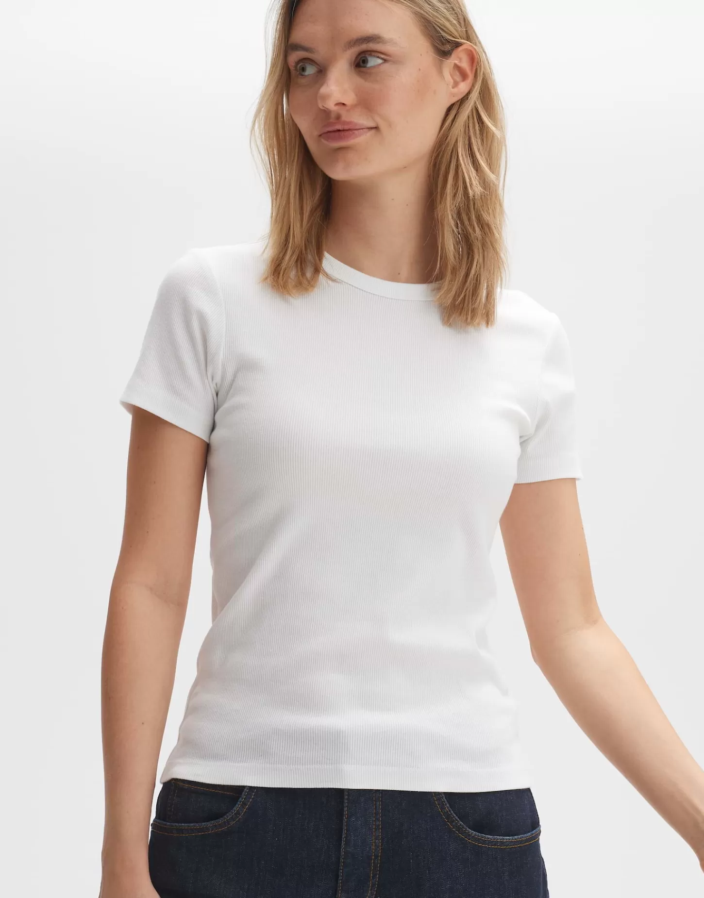 DAMES OPUS T-shirt Samuna Wit Online Bestellen