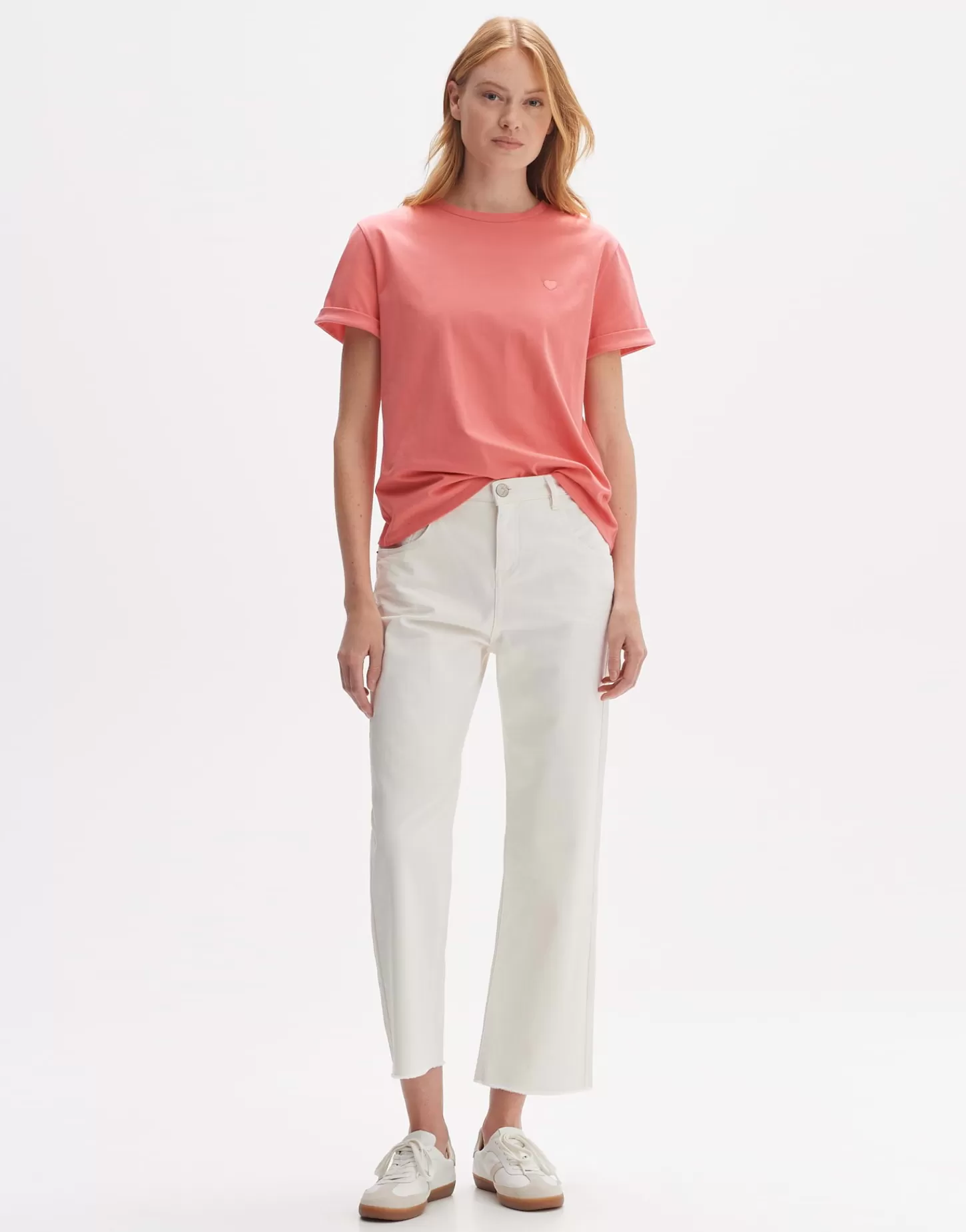 DAMES OPUS T-shirt Serz Rood Online Bestellen