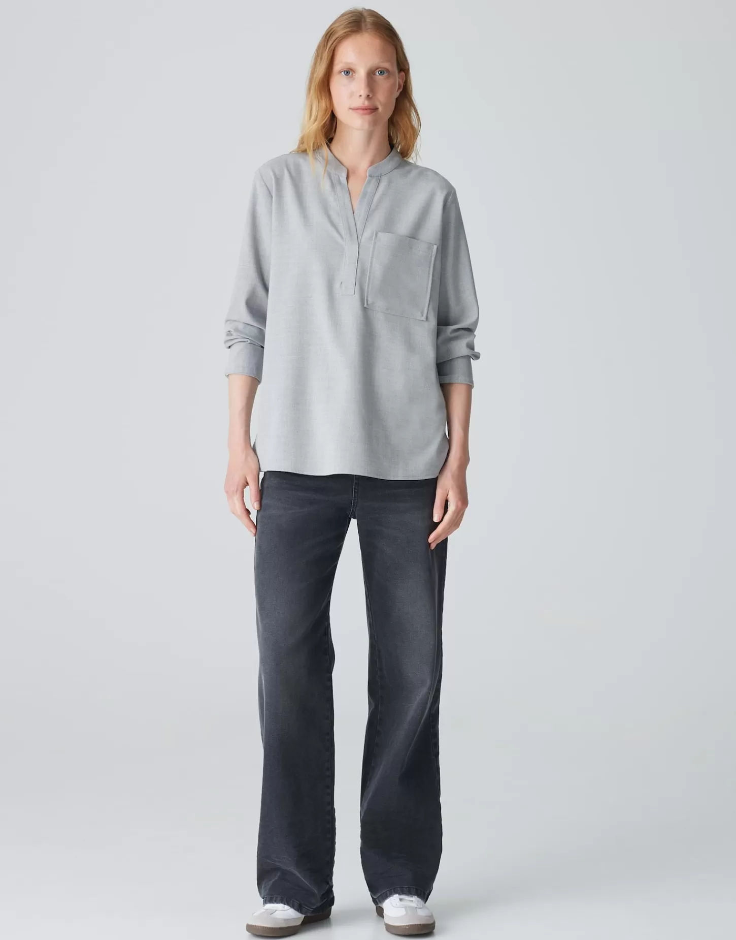 DAMES OPUS Tuniekblouse Fanell Grijs Online Bestellen