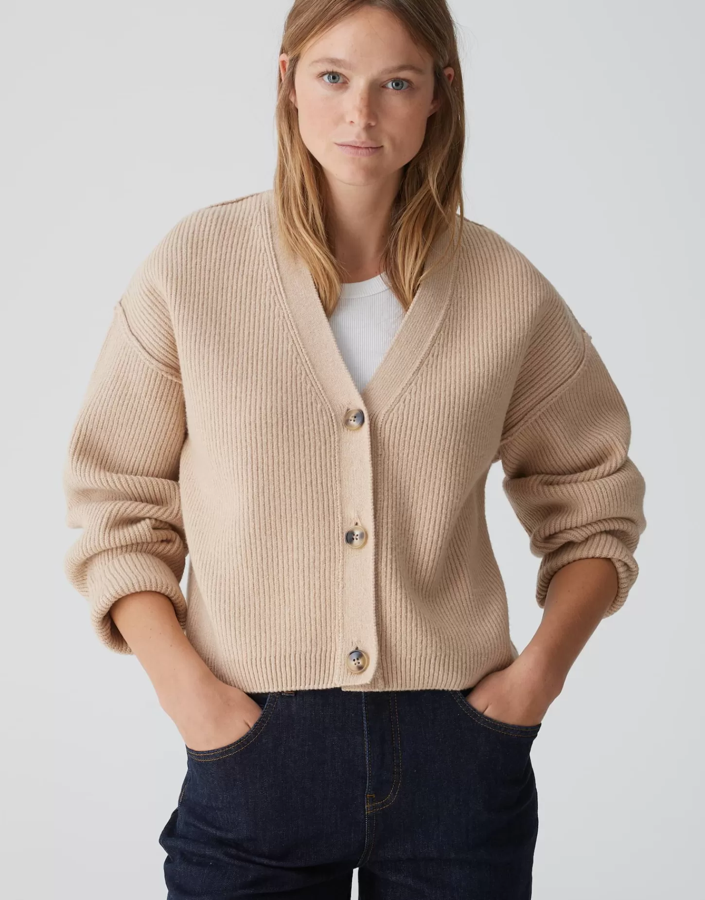 DAMES OPUS Vest Dautuma Beige Online Bestellen
